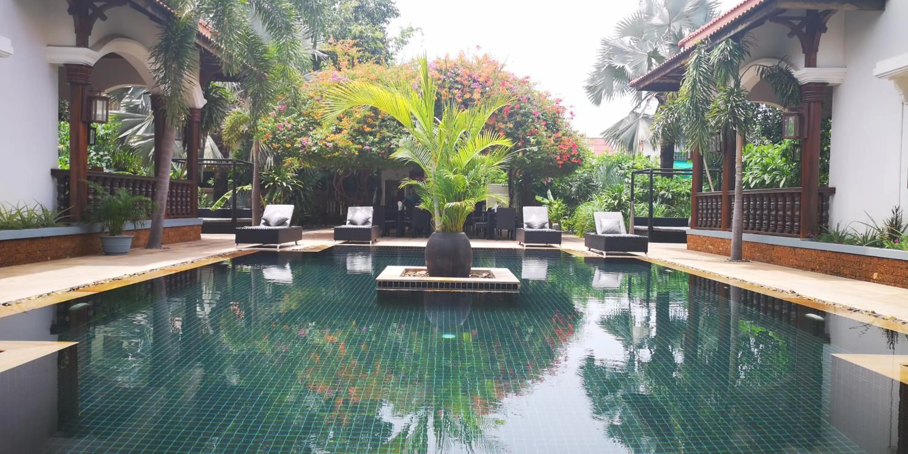 Swimming pool in Eureka Villas Siem Reap