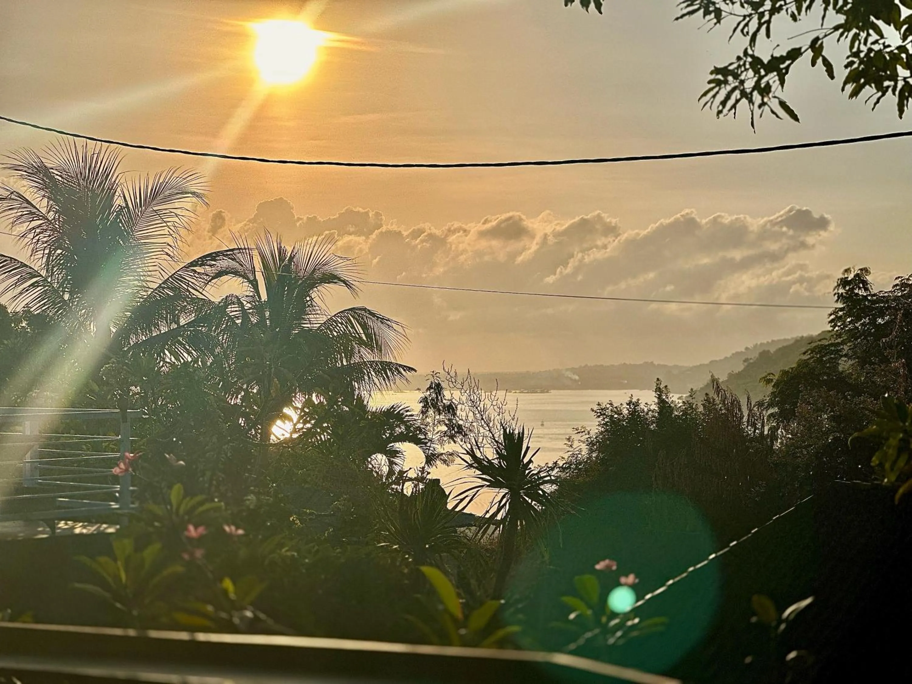 Natural landscape in D mas huts lembongan
