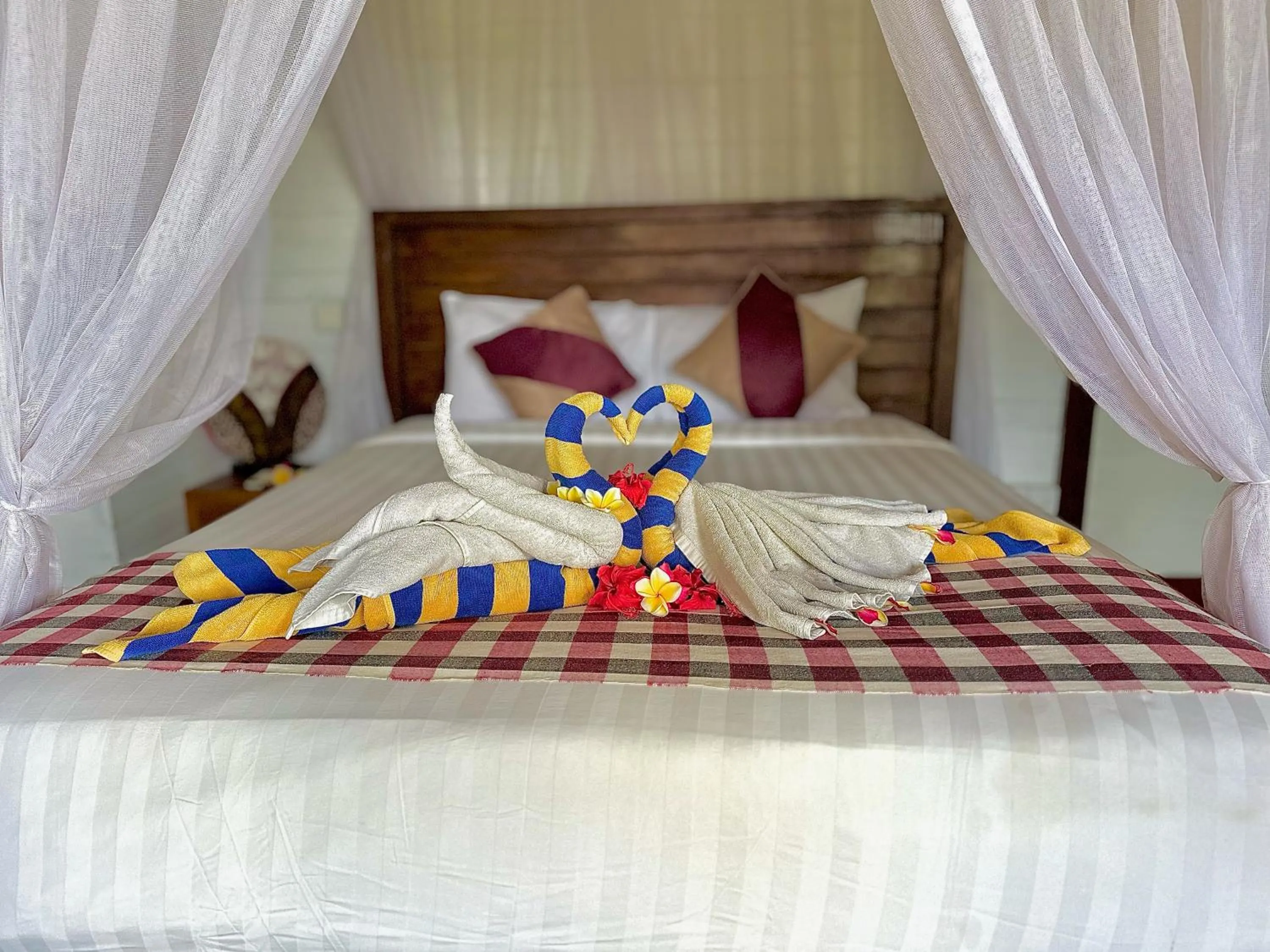 Bed in D mas huts lembongan