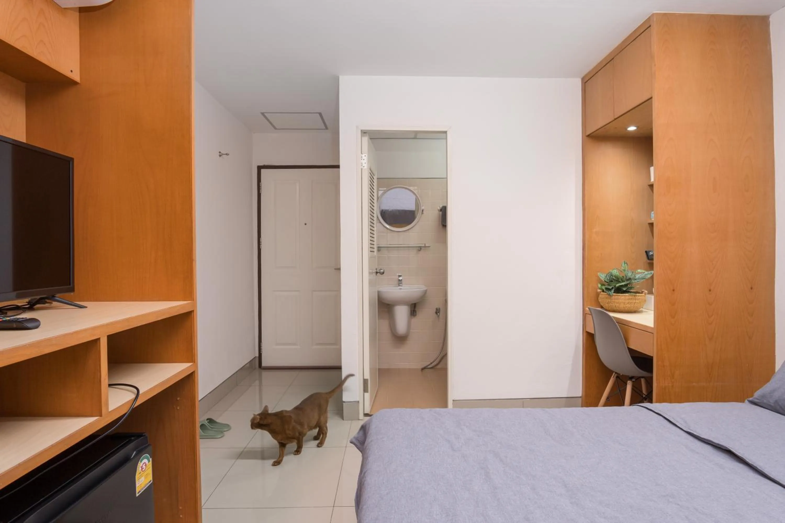 Bedroom, Bed in Homies Ratchada Hotel