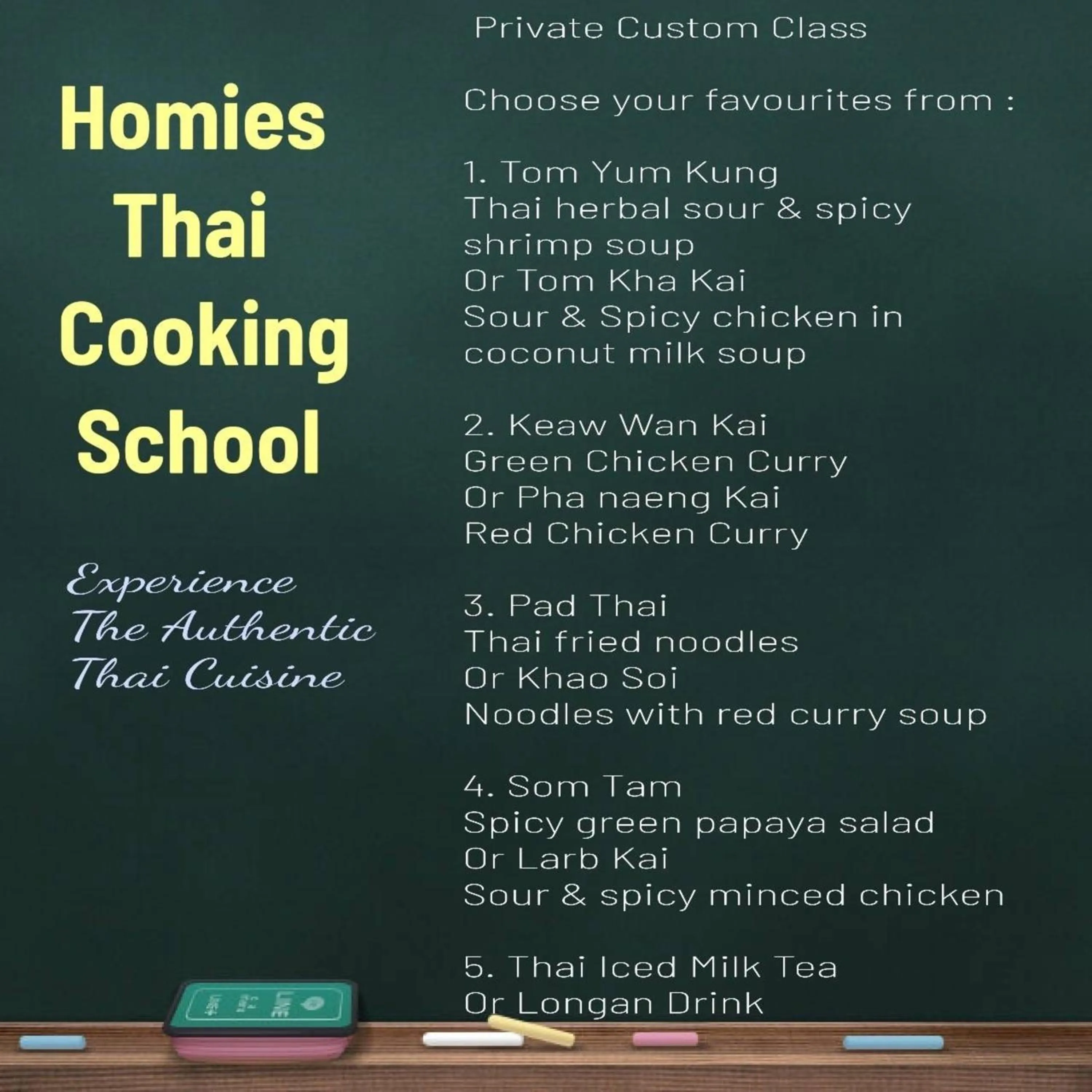 Food in Homies Ratchada Hotel