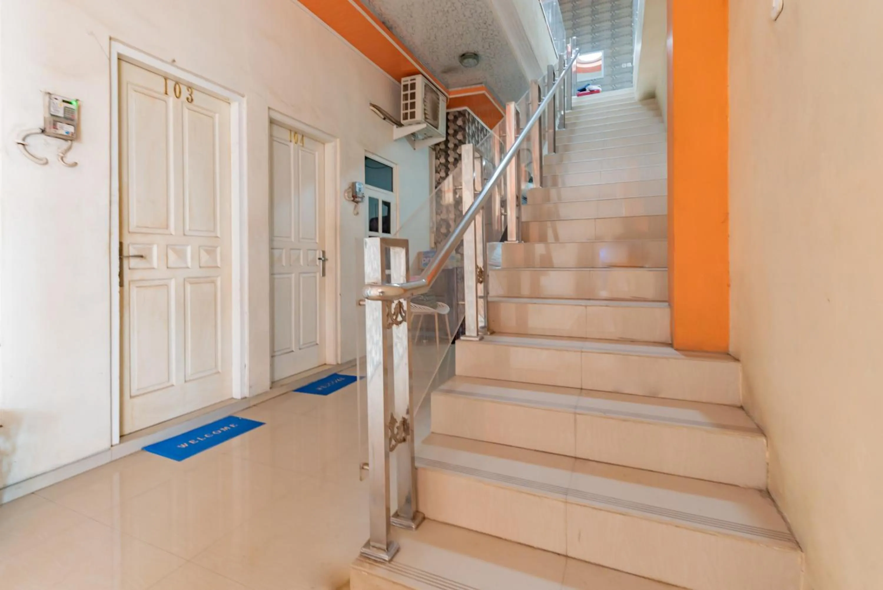 Property building in Urbanview Hotel Rifal Home Tegal