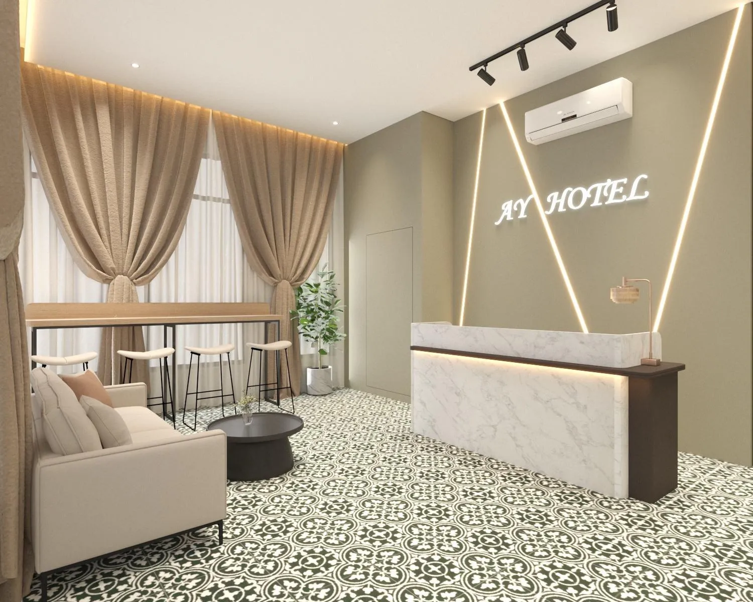 Lobby or reception in Georgetown AY Hotel