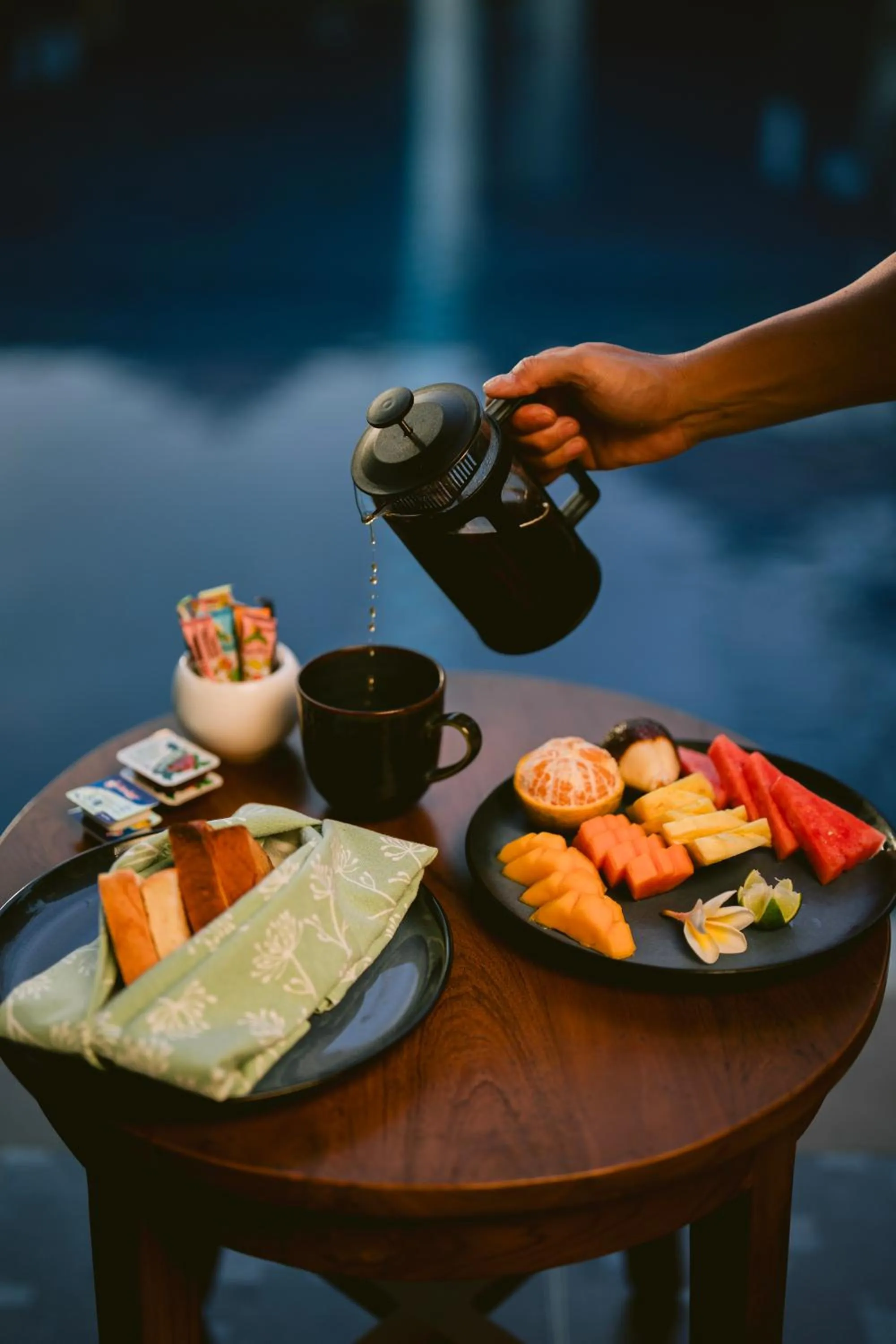Coffee/tea facilities in Akilea Luxury Villas