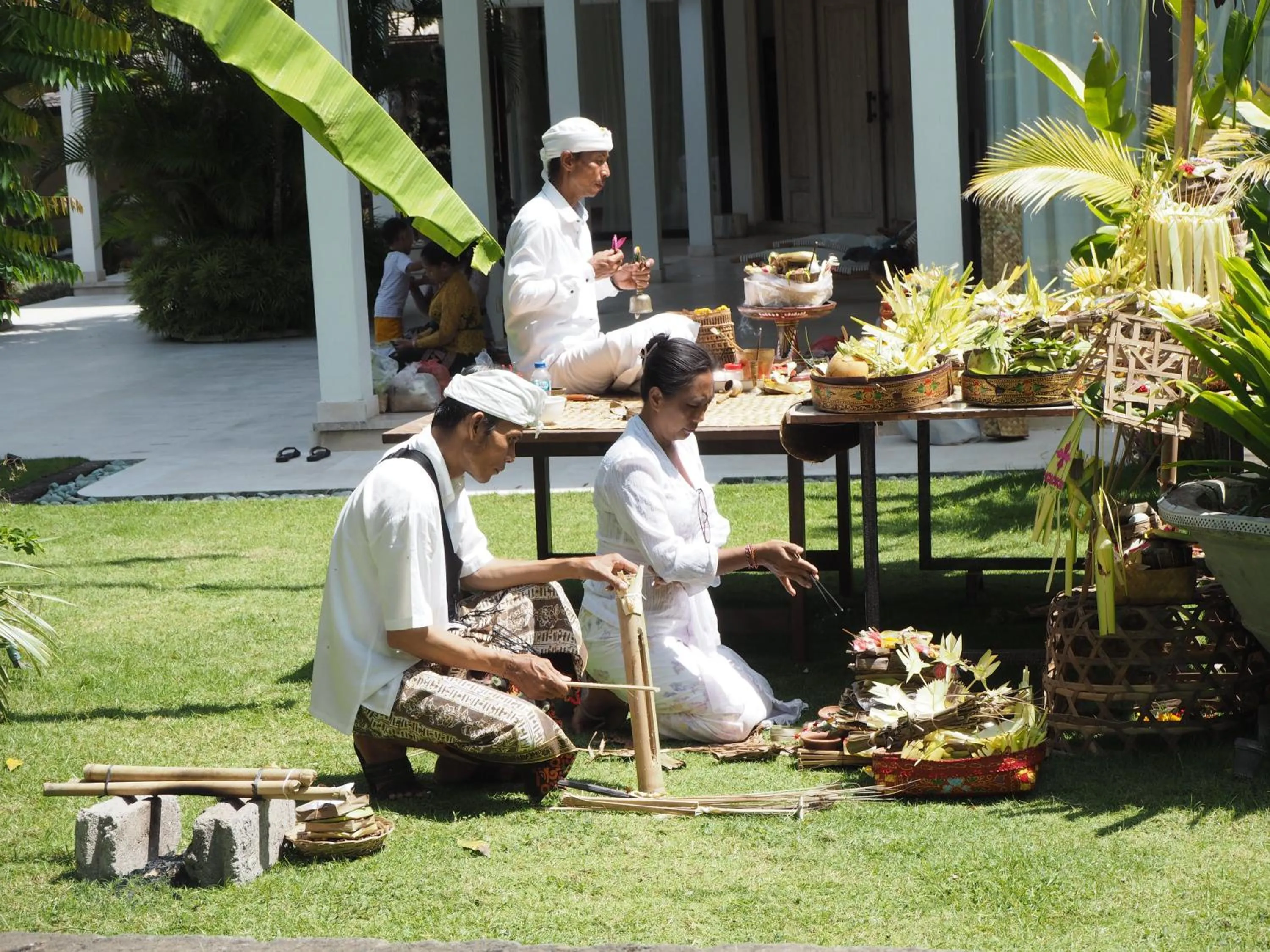 People in Akilea Luxury Villas