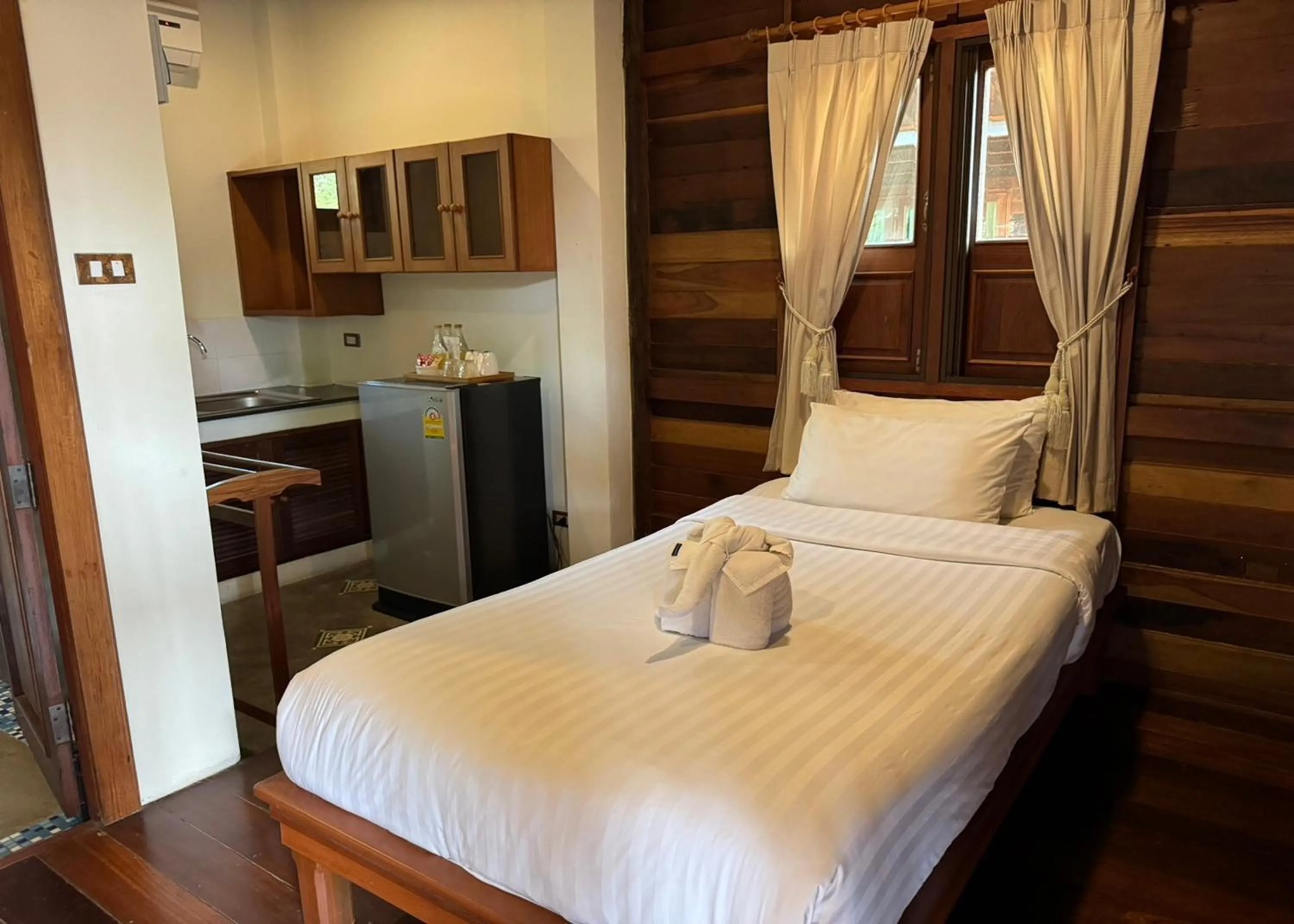 Bed in Karina Resort Chiang Mai