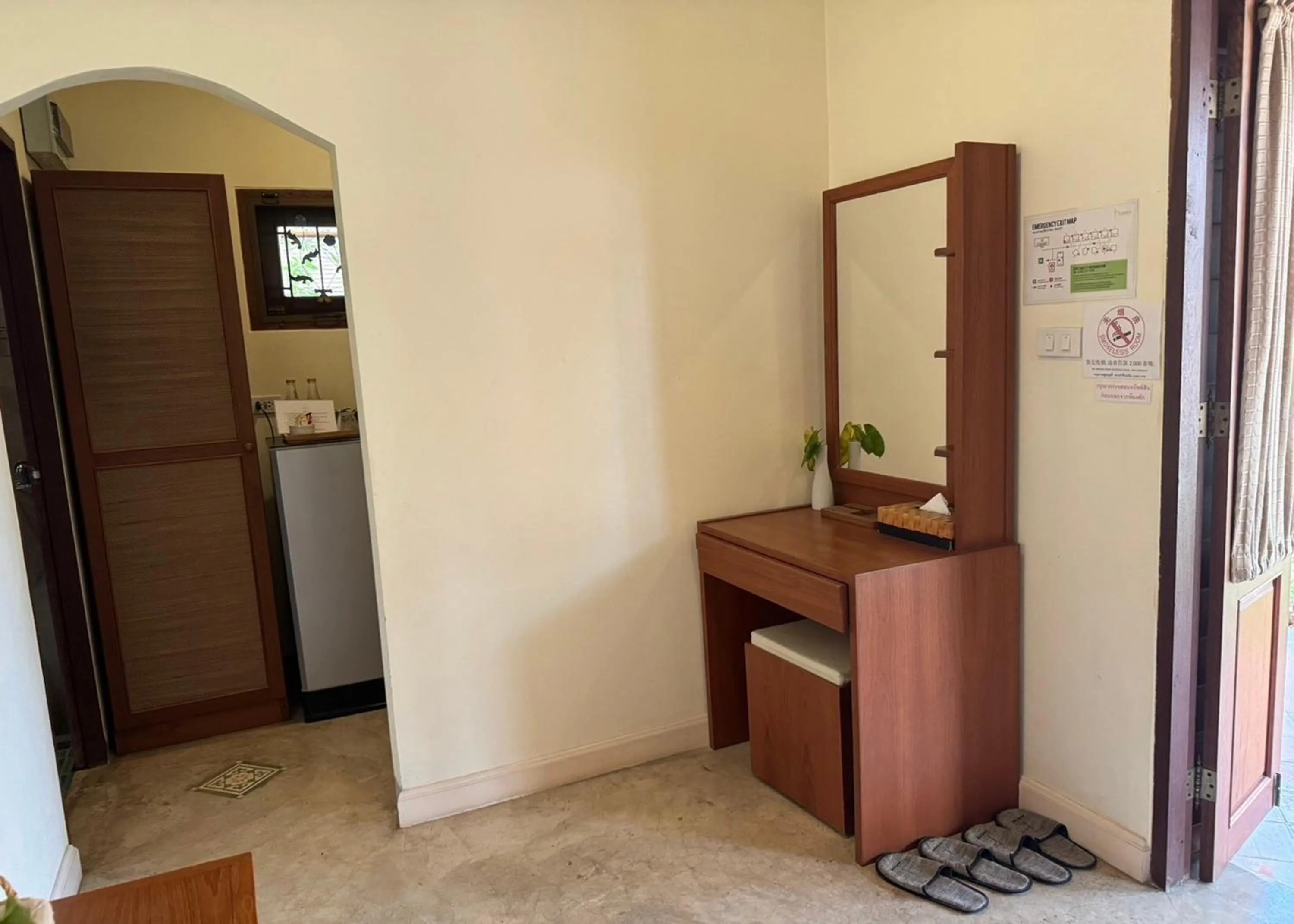 wardrobe in Karina Resort Chiang Mai