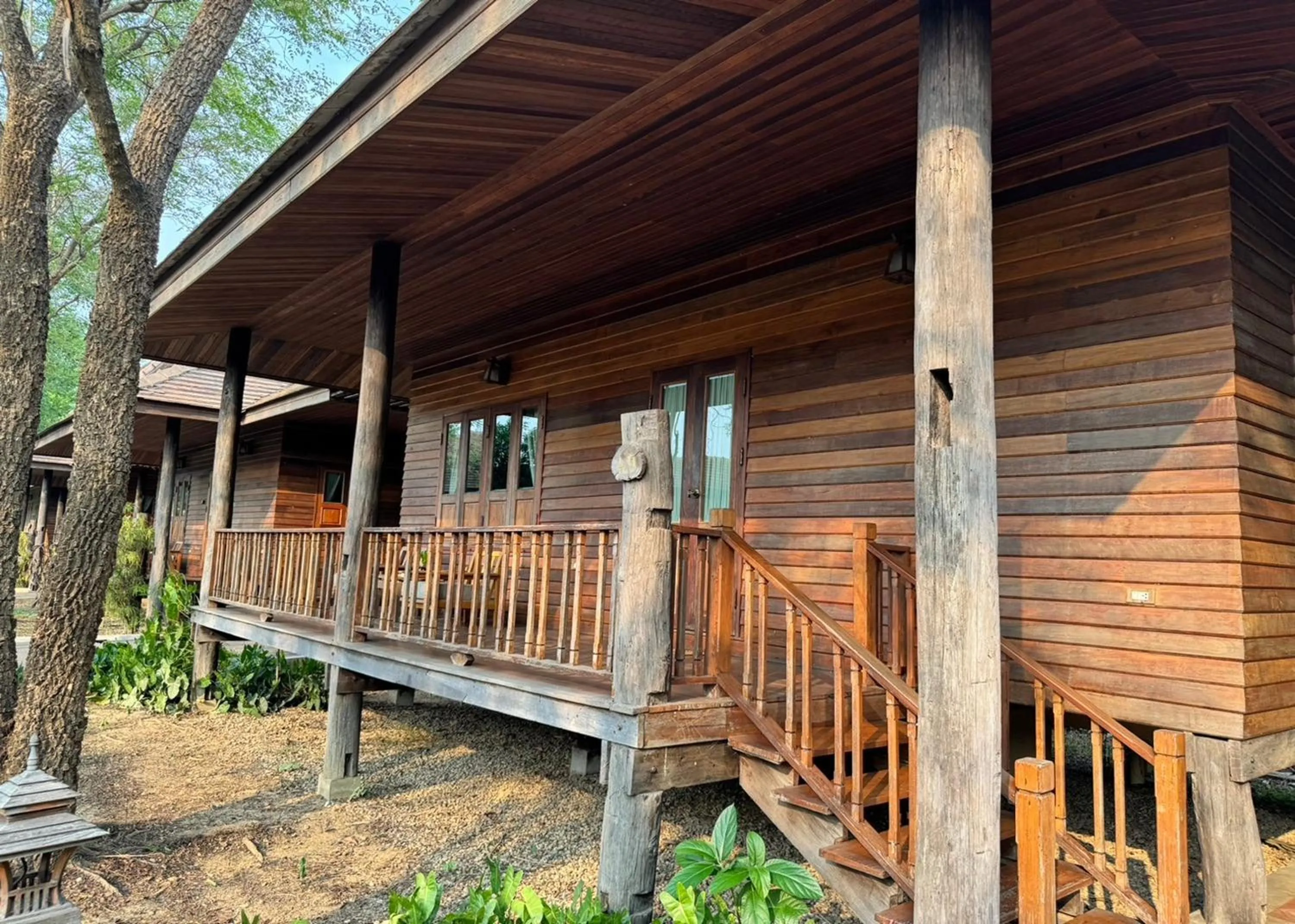 Balcony/Terrace in Karina Resort Chiang Mai
