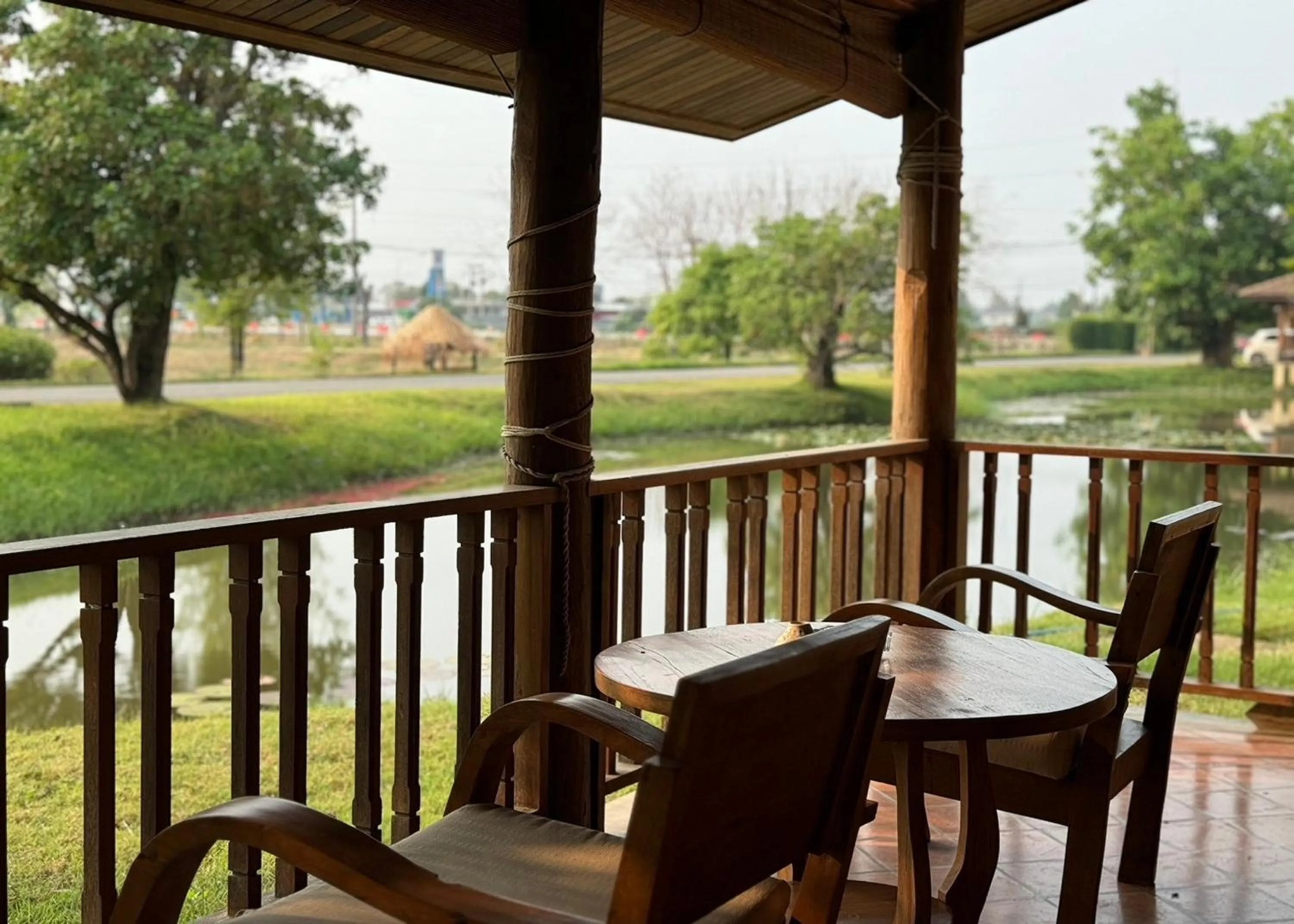 Balcony/Terrace in Karina Resort Chiang Mai