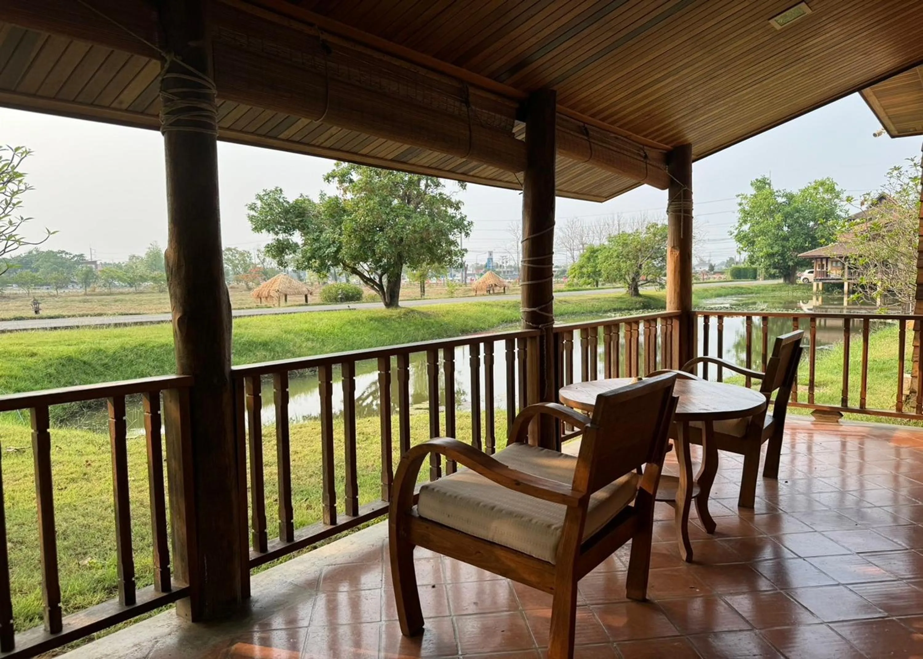 Balcony/Terrace in Karina Resort Chiang Mai