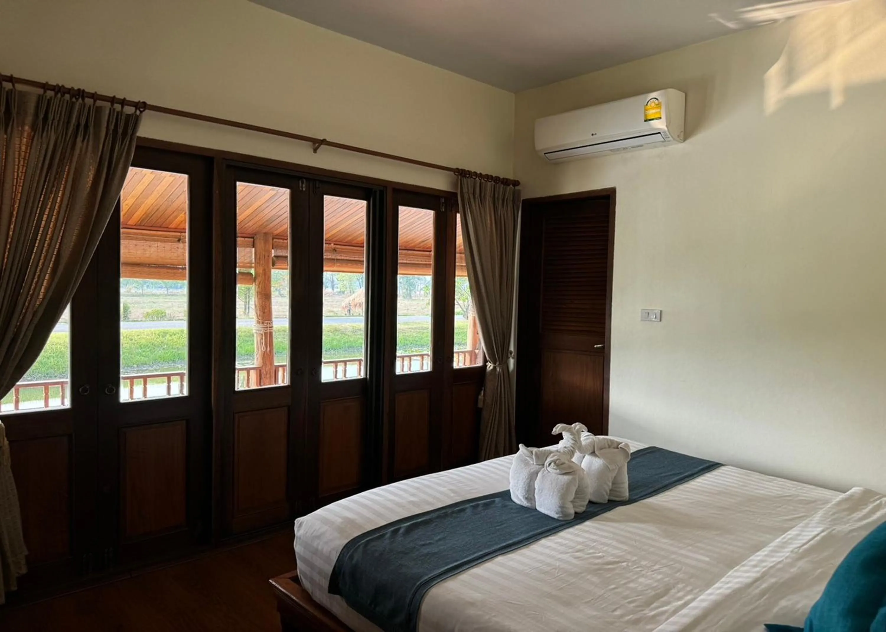 Bed in Karina Resort Chiang Mai