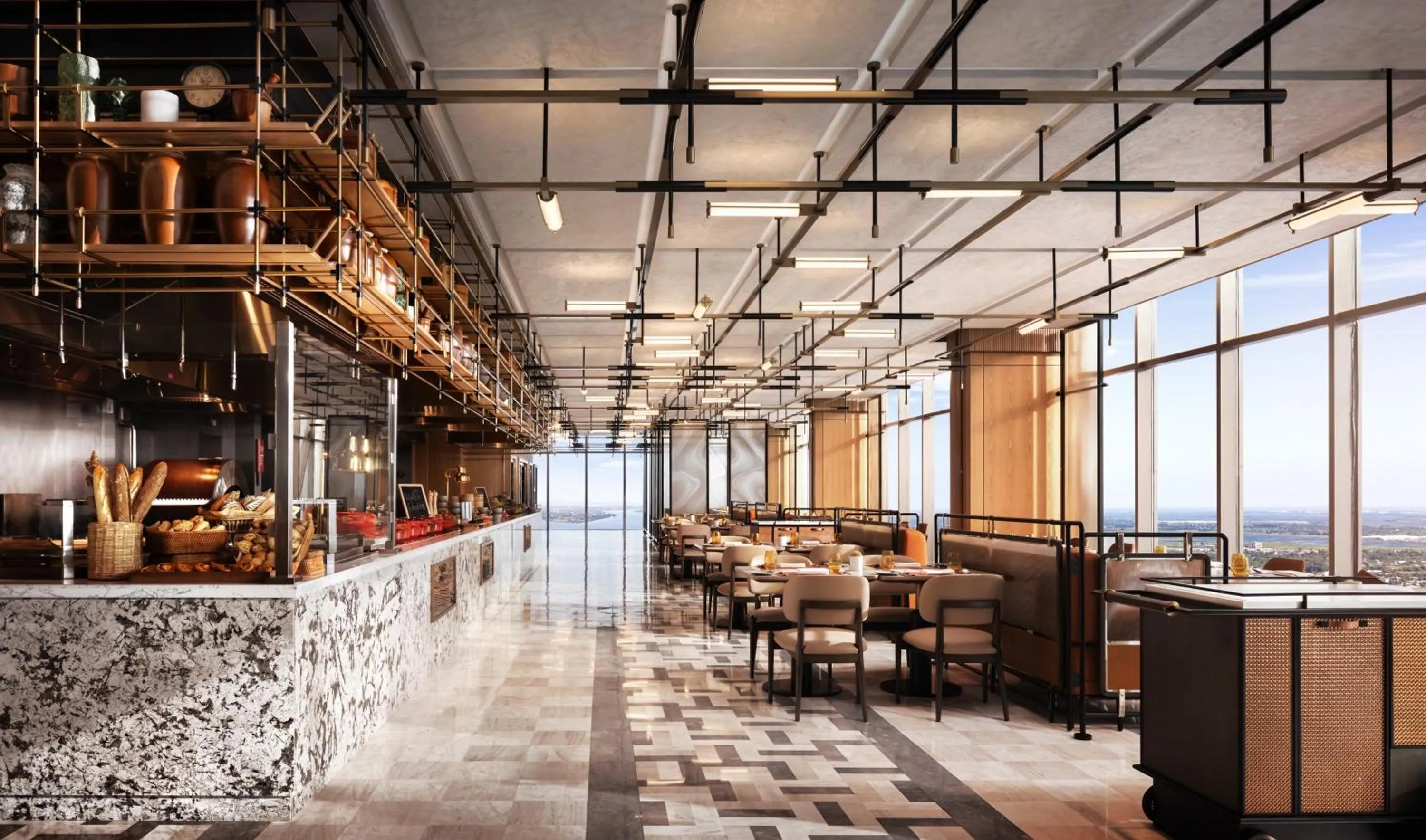 Restaurant/places to eat in Shangri-La Phnom Penh