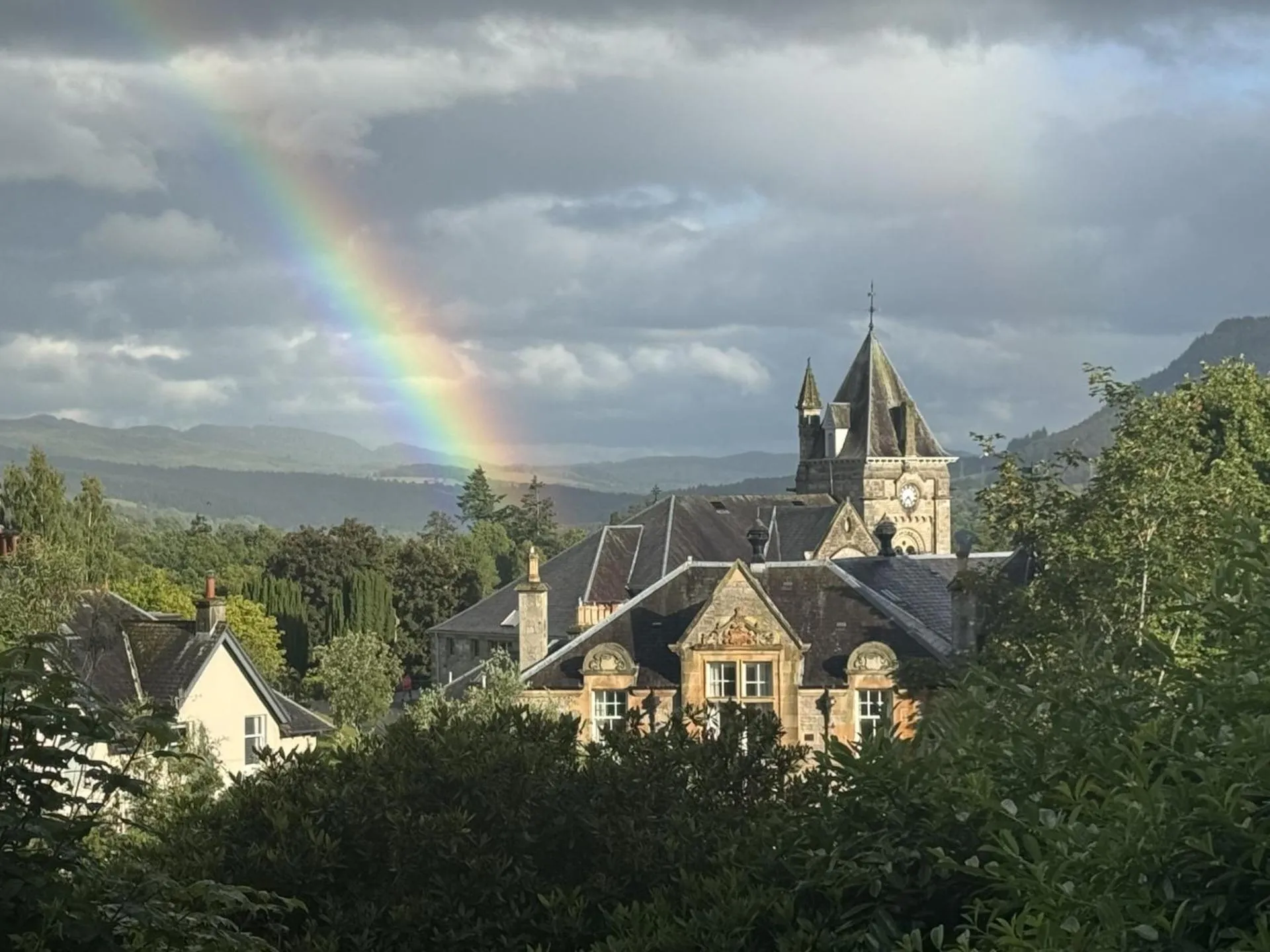 Natural landscape in Wellwood Manor