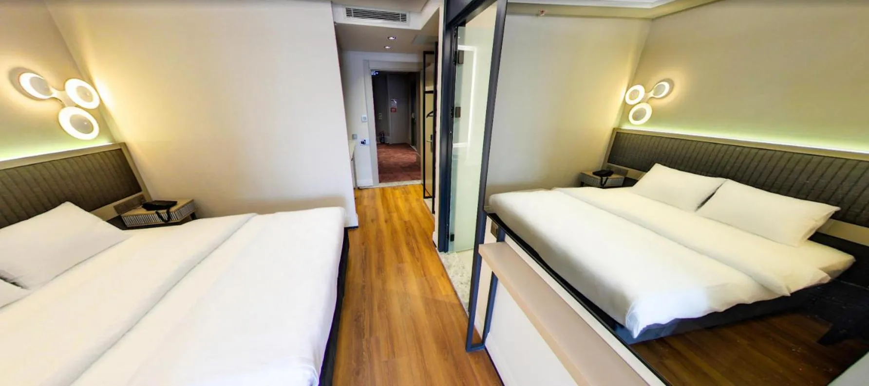 Bed in Theodosius Hotel