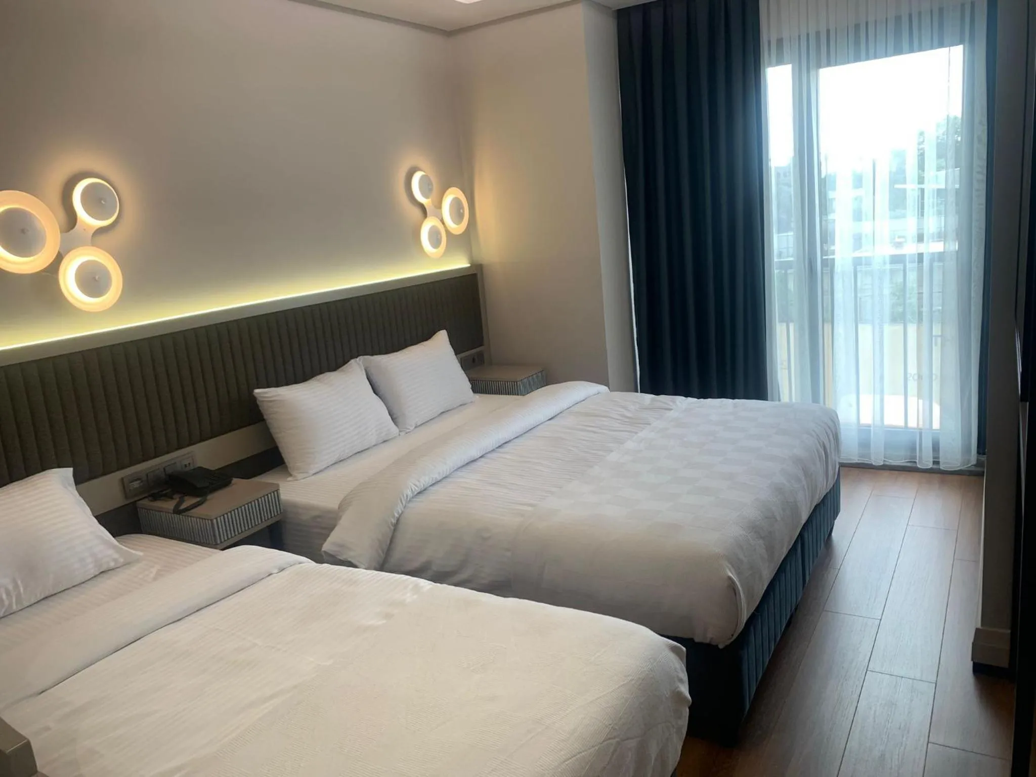 Bed in Theodosius Hotel