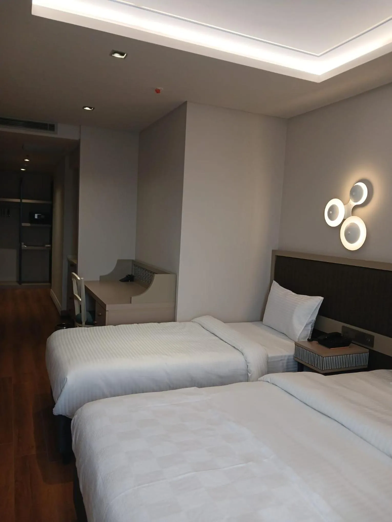 Bed in Theodosius Hotel