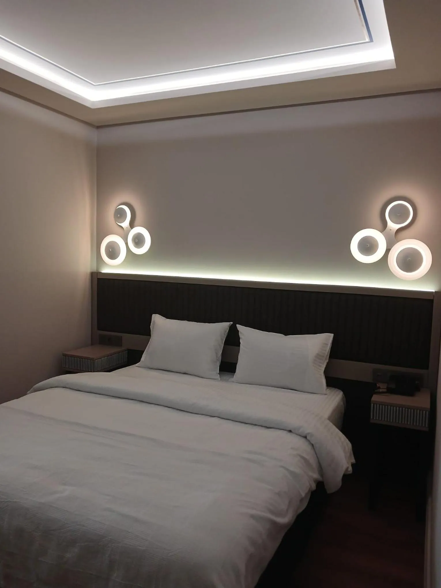 Bed in Theodosius Hotel