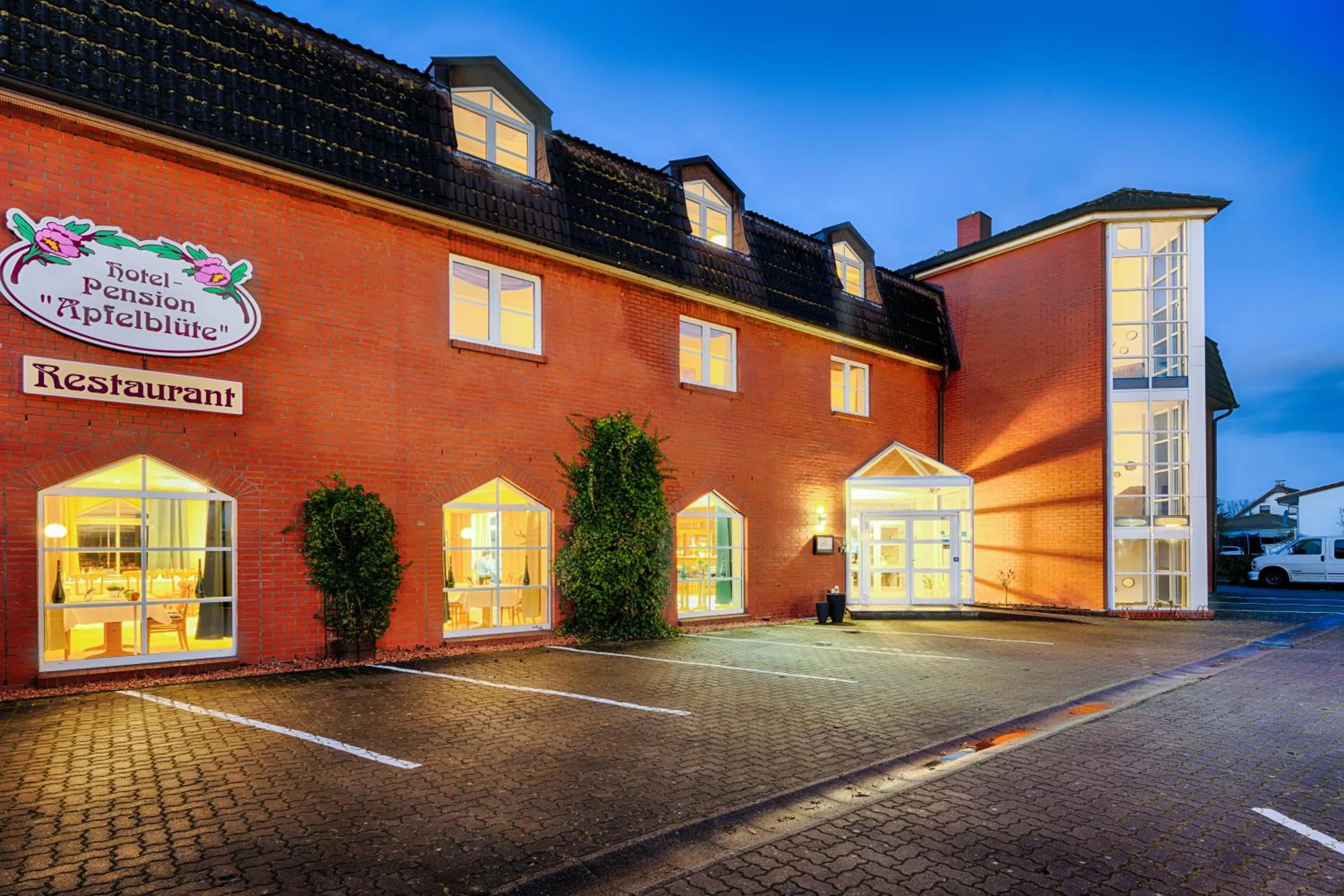 Property building in Hotel Apfelblüte