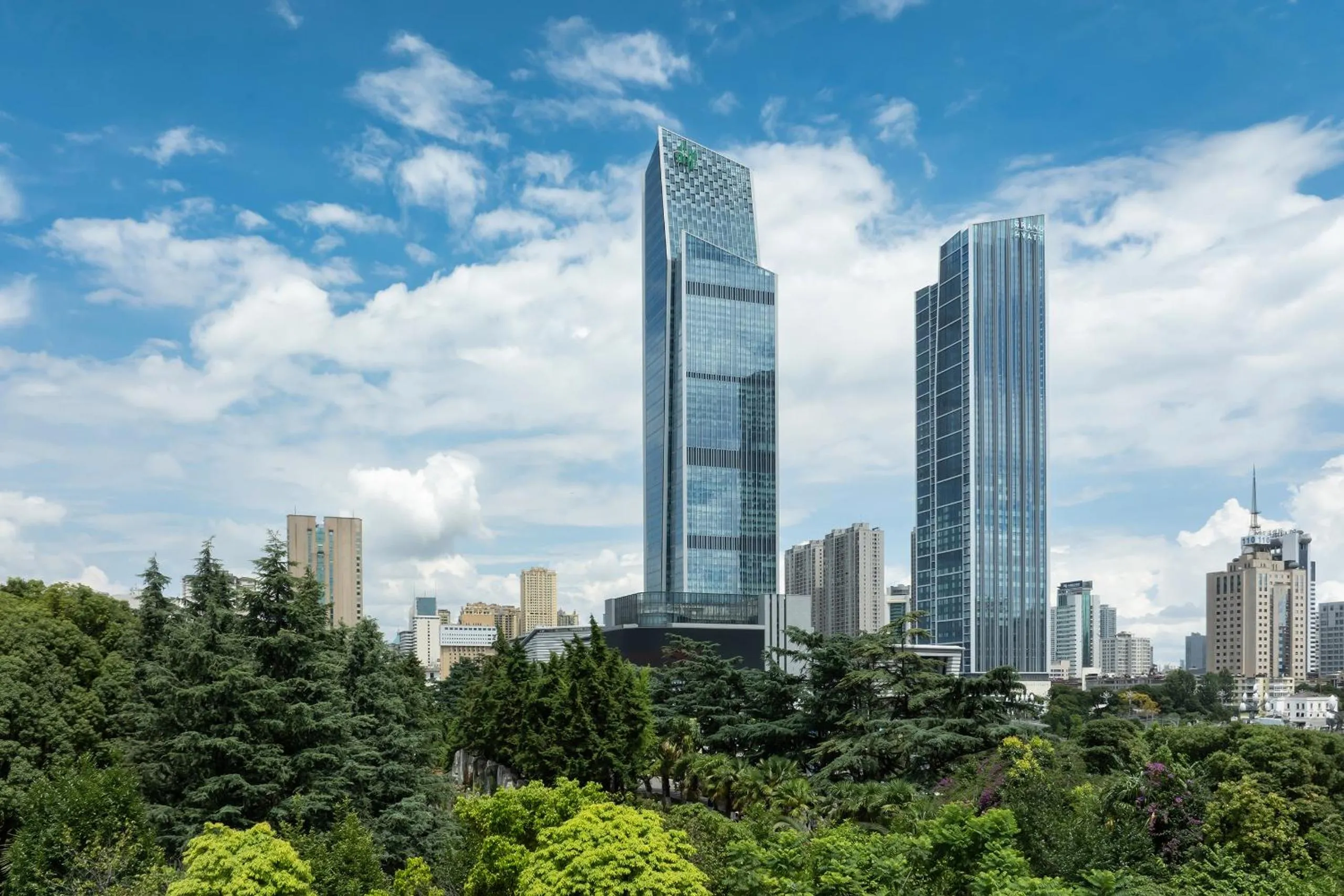Property building in Grand Hyatt Kunming