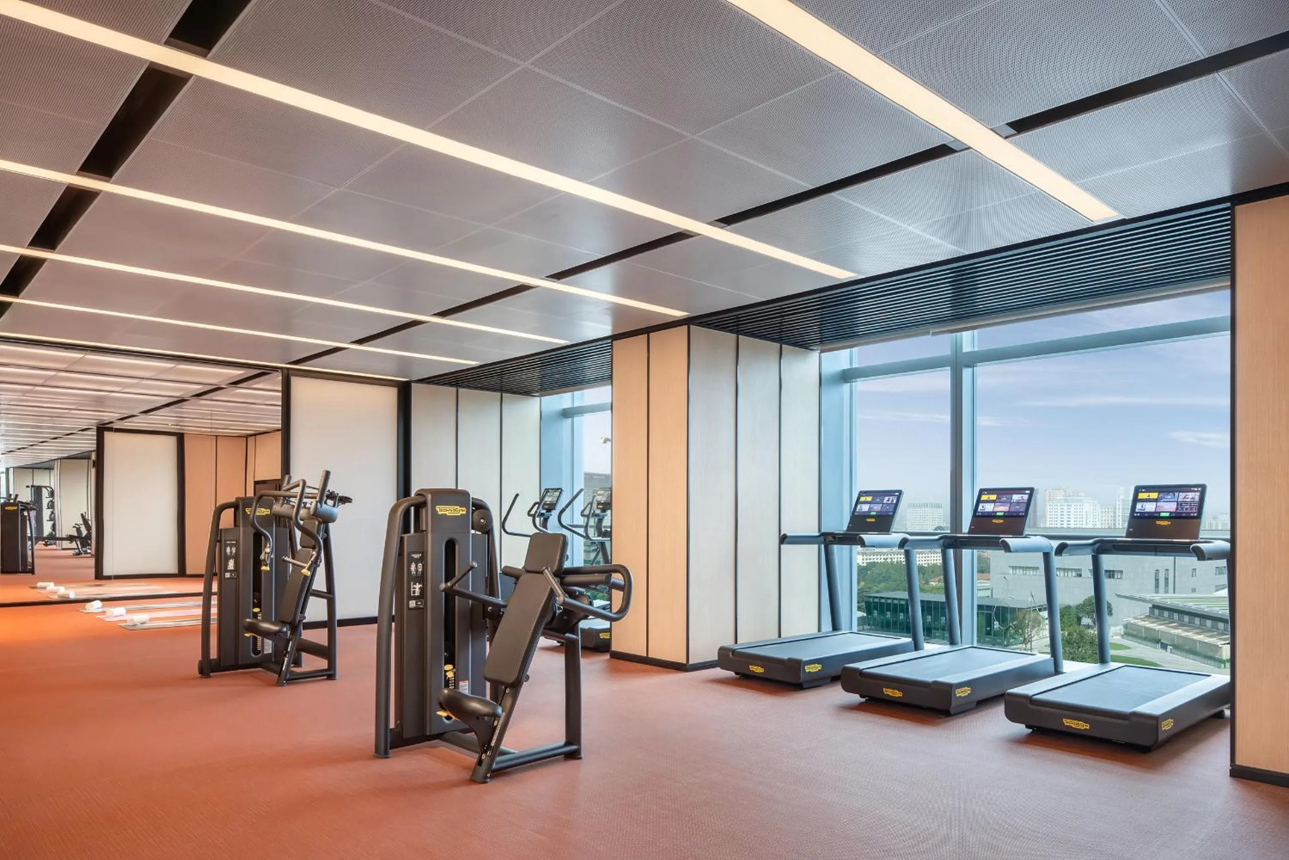 Fitness centre/facilities in Grand Hyatt Kunming