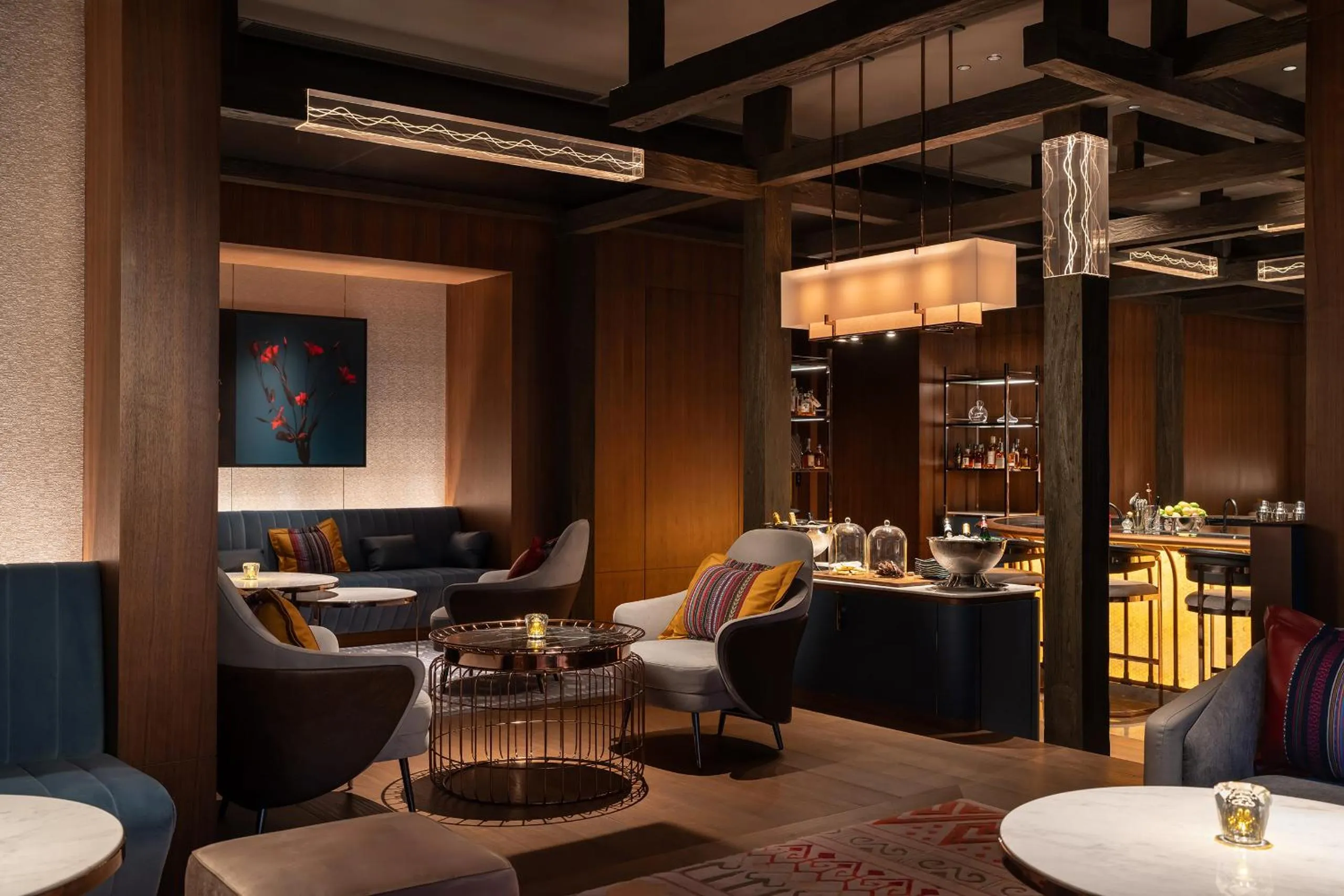 Lounge or bar in Grand Hyatt Kunming