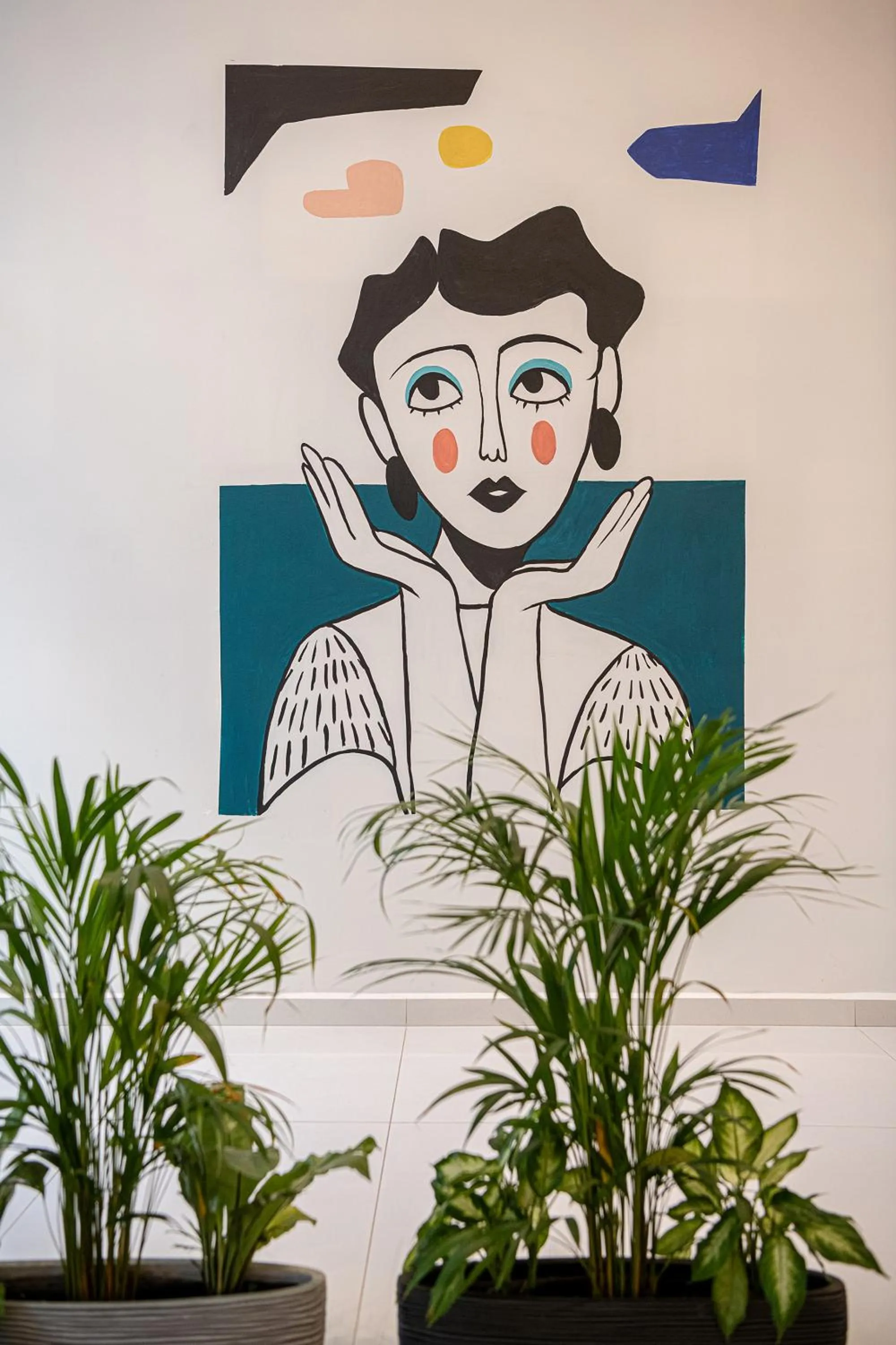 Decorative detail in Miss Marrone City Hotel