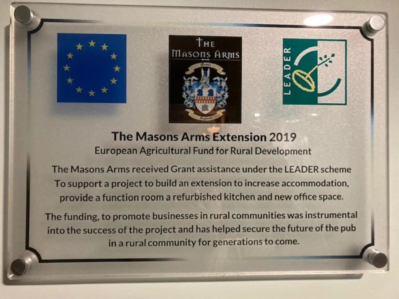 Property logo or sign in The Masons Arms