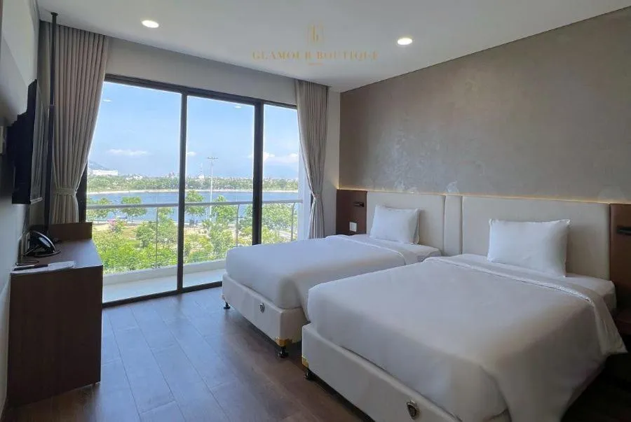 Bedroom, Bed in Glamour Boutique Hotel