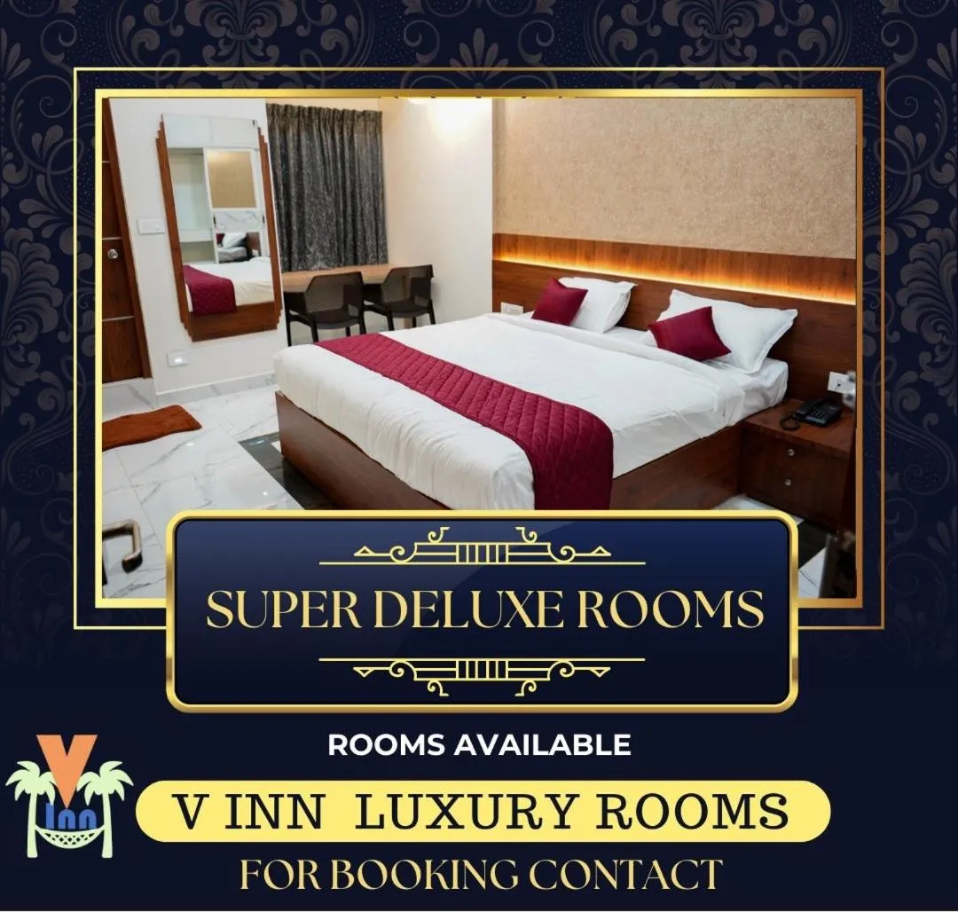 Photo of the whole room, Bed in Lakshmi Mahal - V Inn