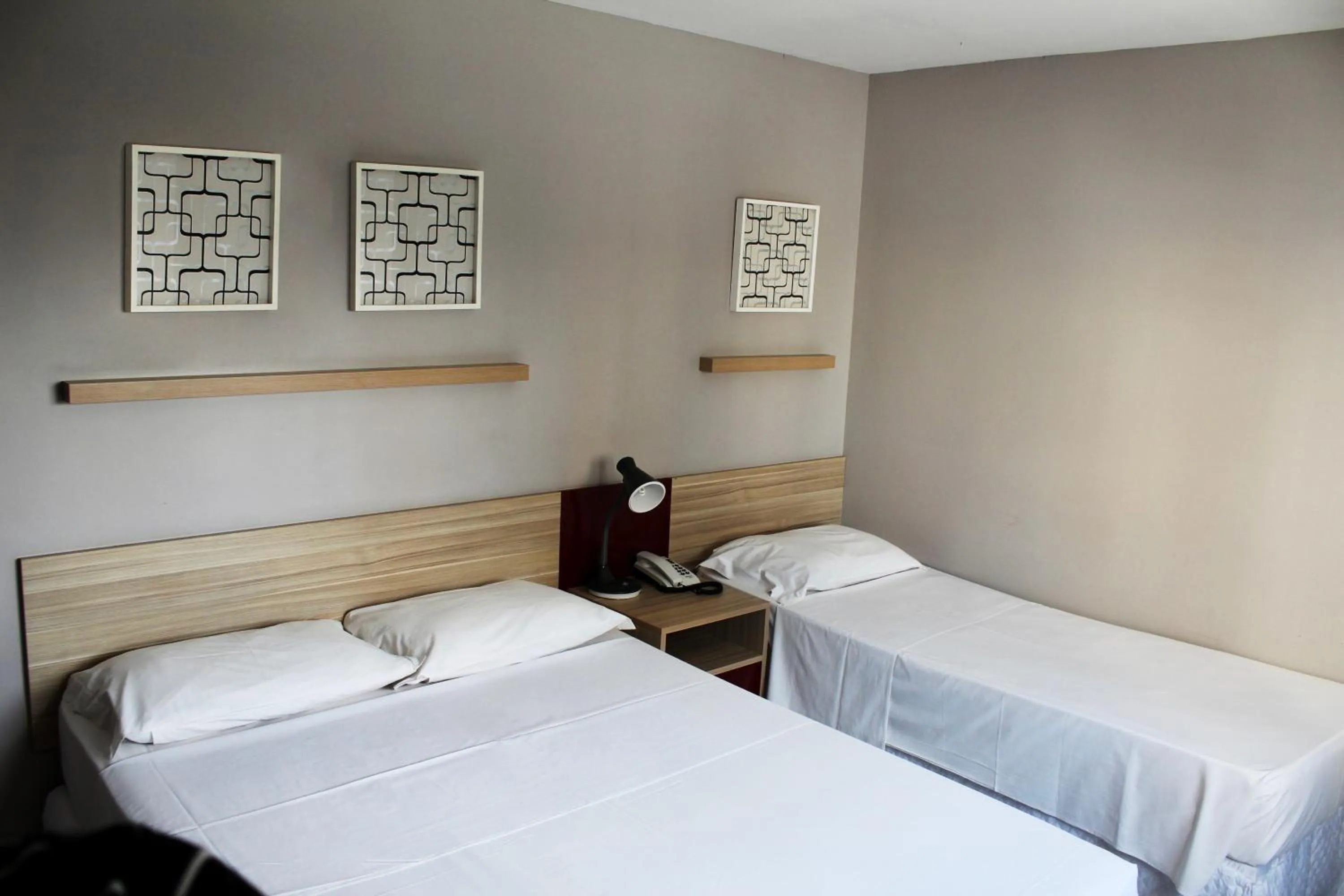 Bed in Hotel Enseada Boa Viagem