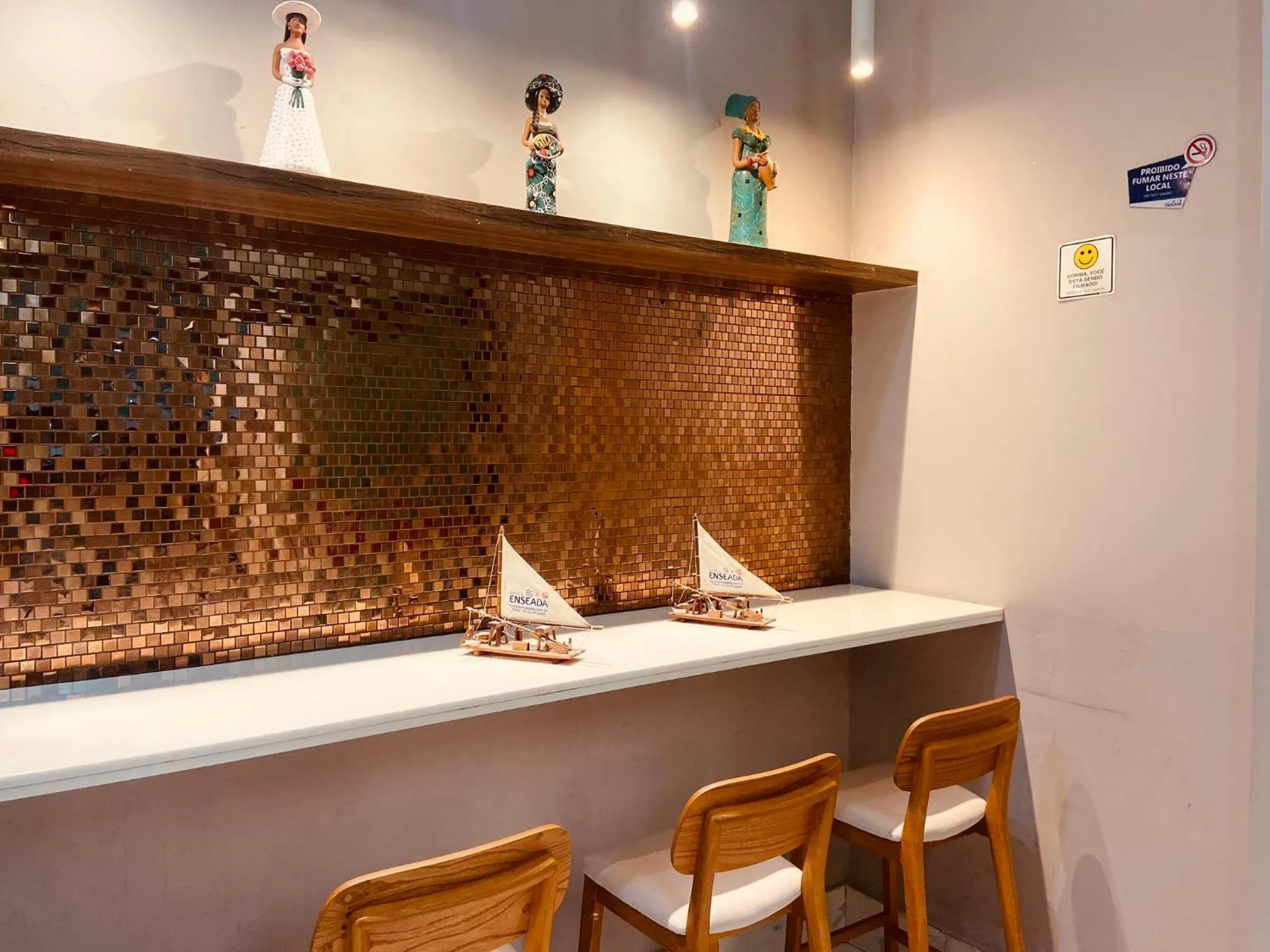 Communal lounge/ TV room in Hotel Enseada Boa Viagem