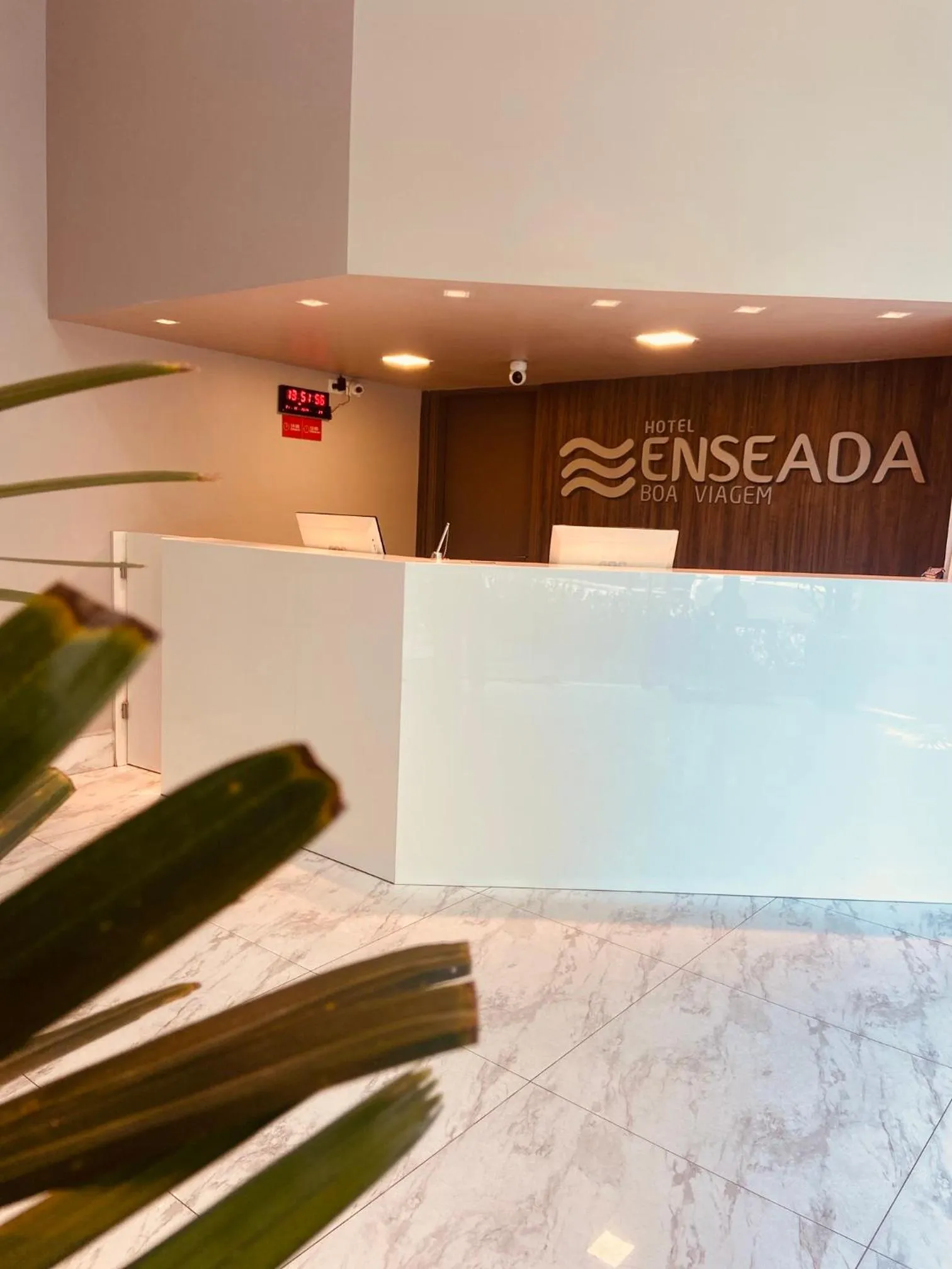 Lobby or reception in Hotel Enseada Boa Viagem
