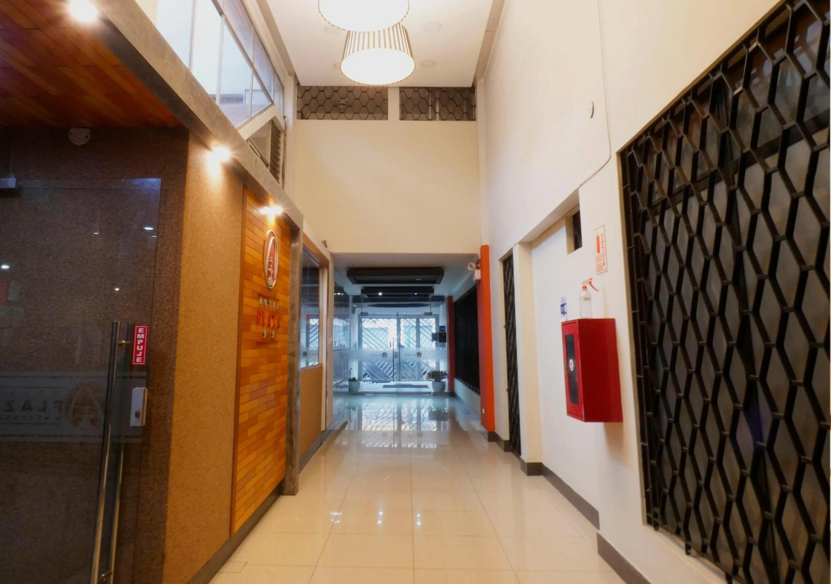 Lobby or reception in Hotel Plaza