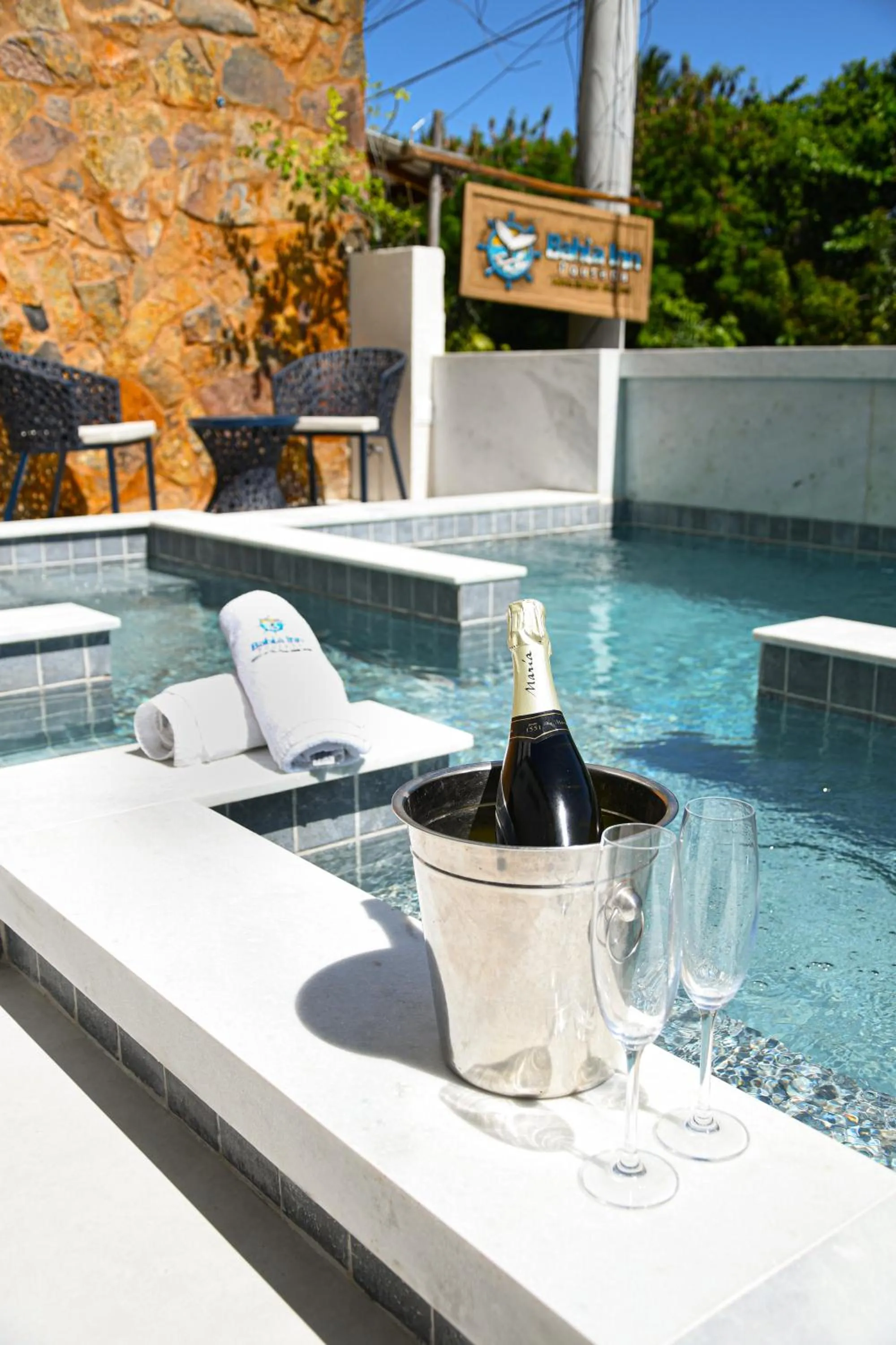 Swimming pool in Pousada Bahia Inn