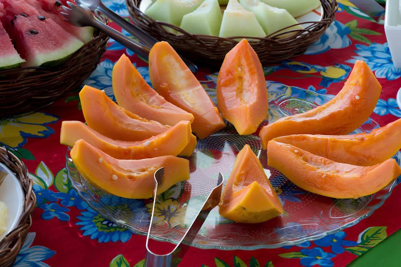 Buffet breakfast in Pousada Bahia Inn