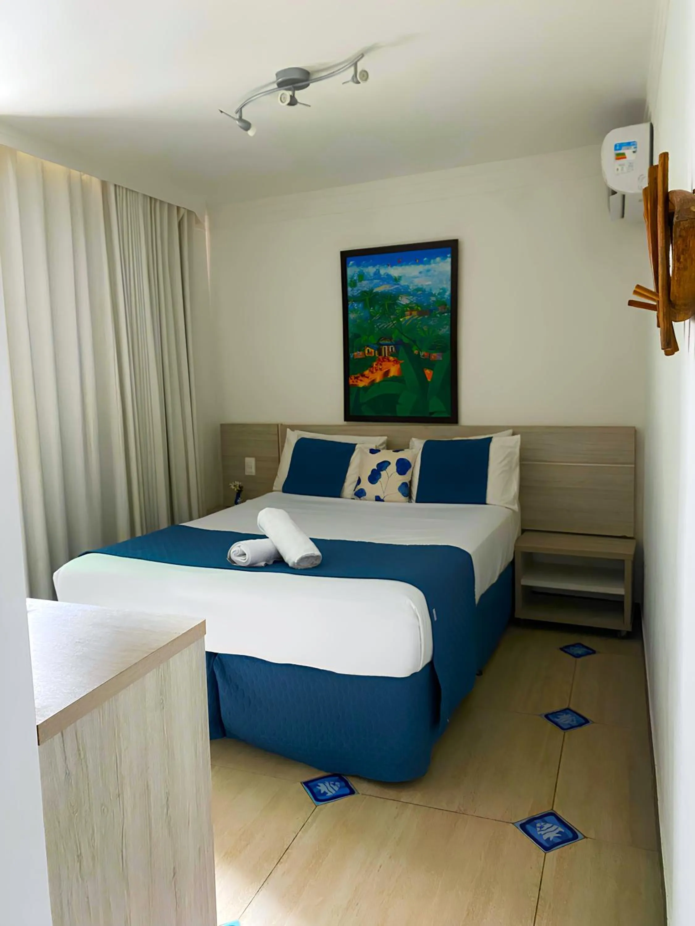 Bed in Pousada Bahia Inn