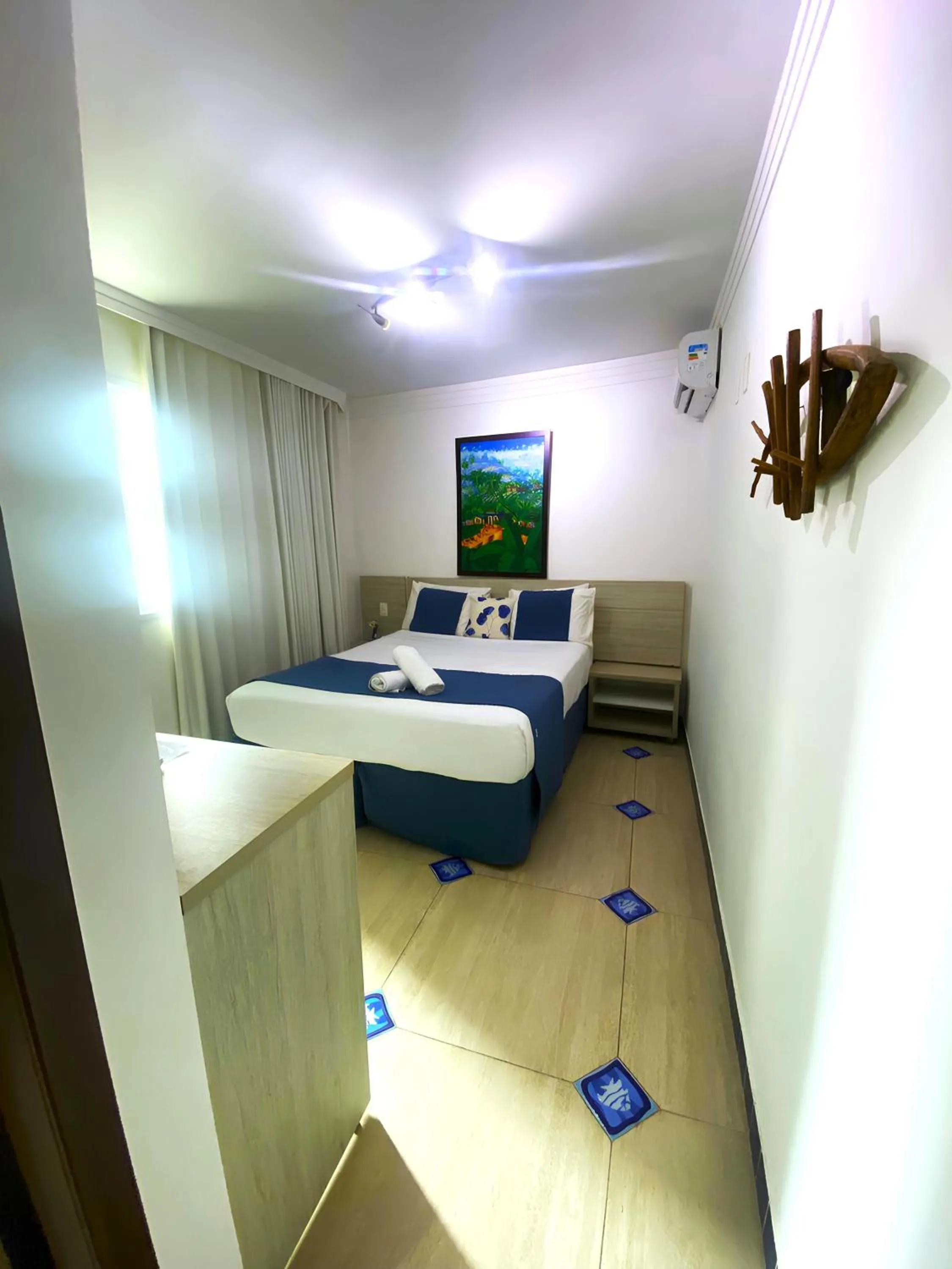 Bed in Pousada Bahia Inn