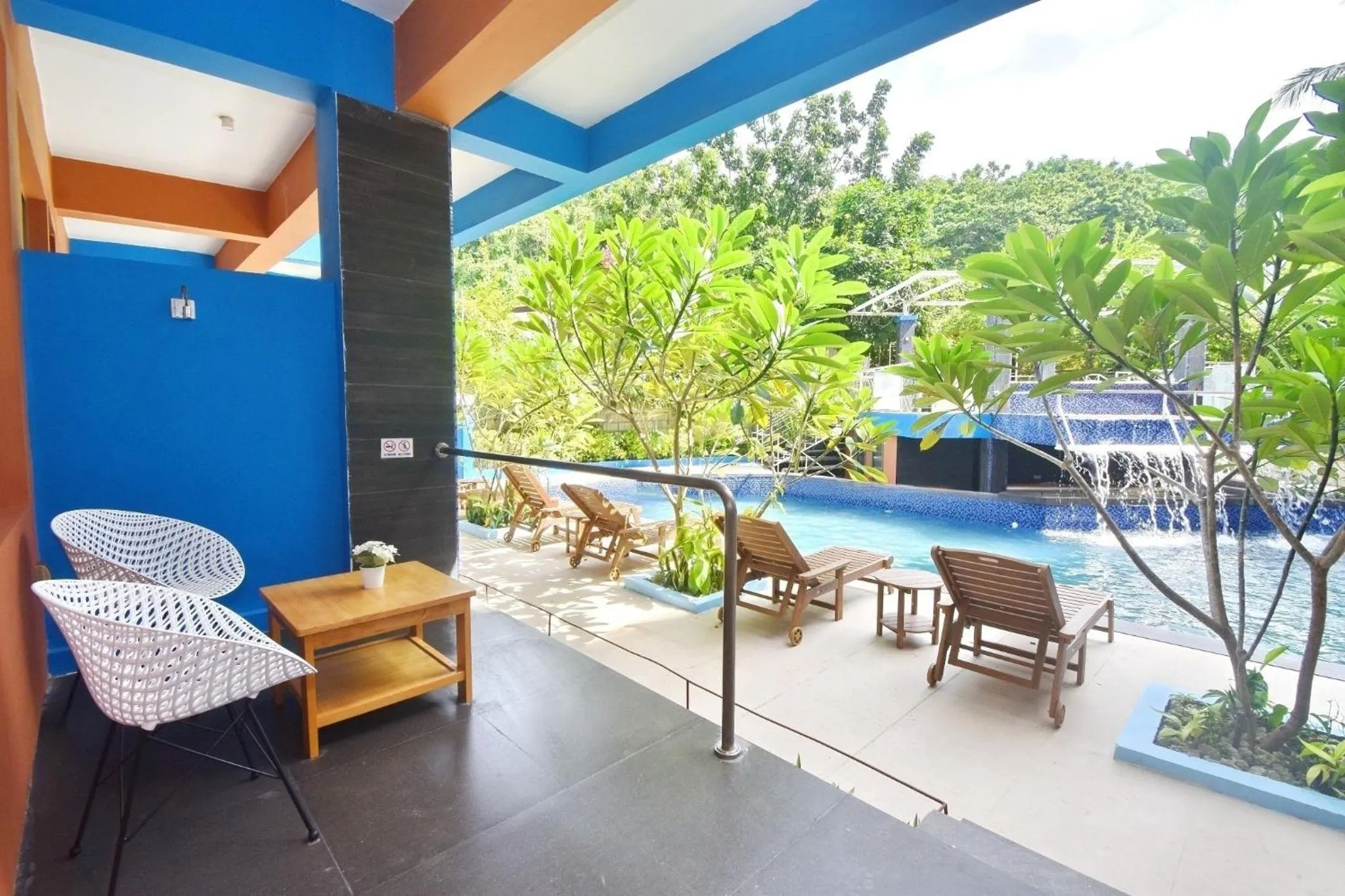 Balcony/Terrace in OSEIDON HOTEL BORACAY