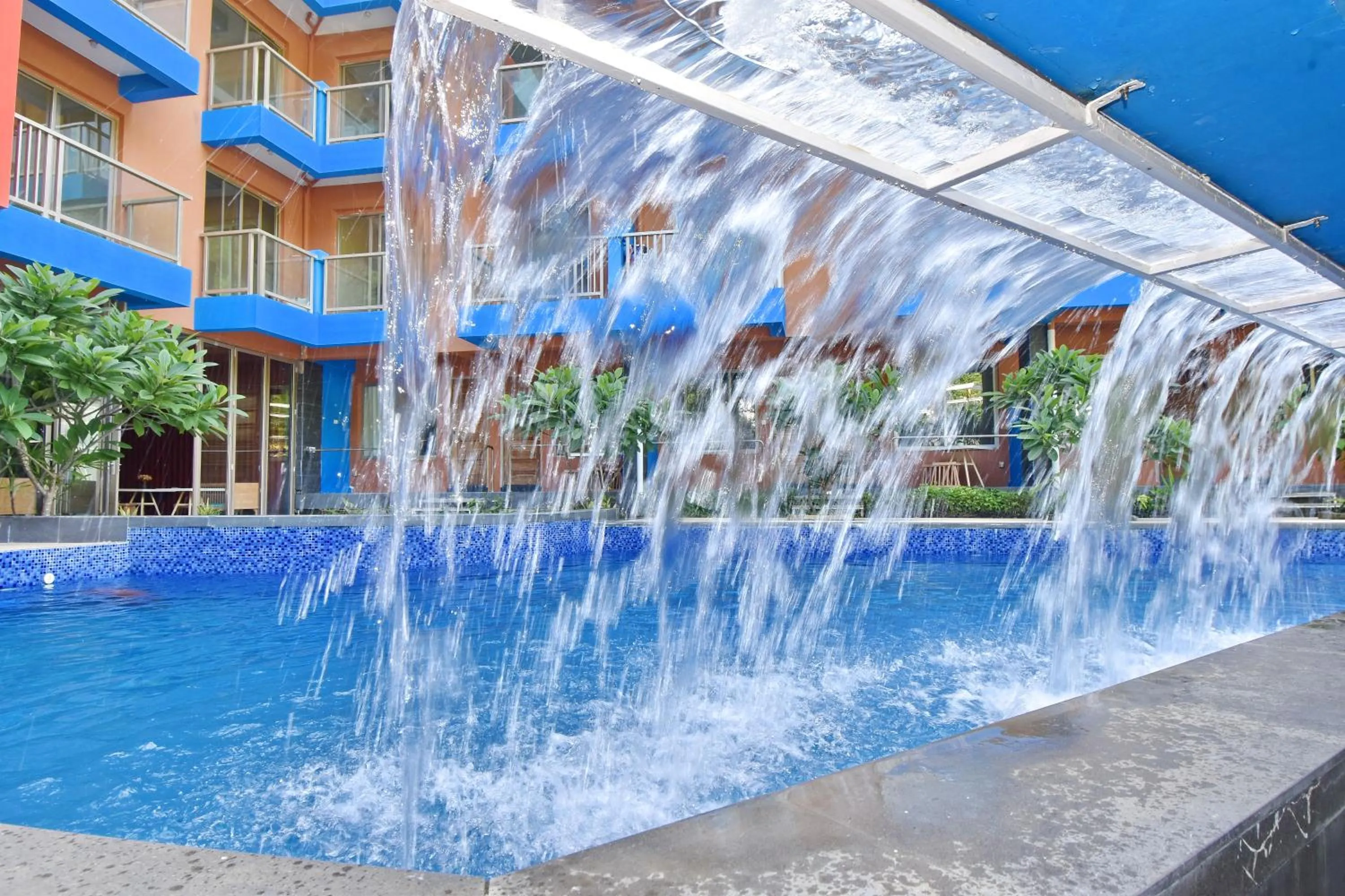 Pool view in OSEIDON HOTEL BORACAY