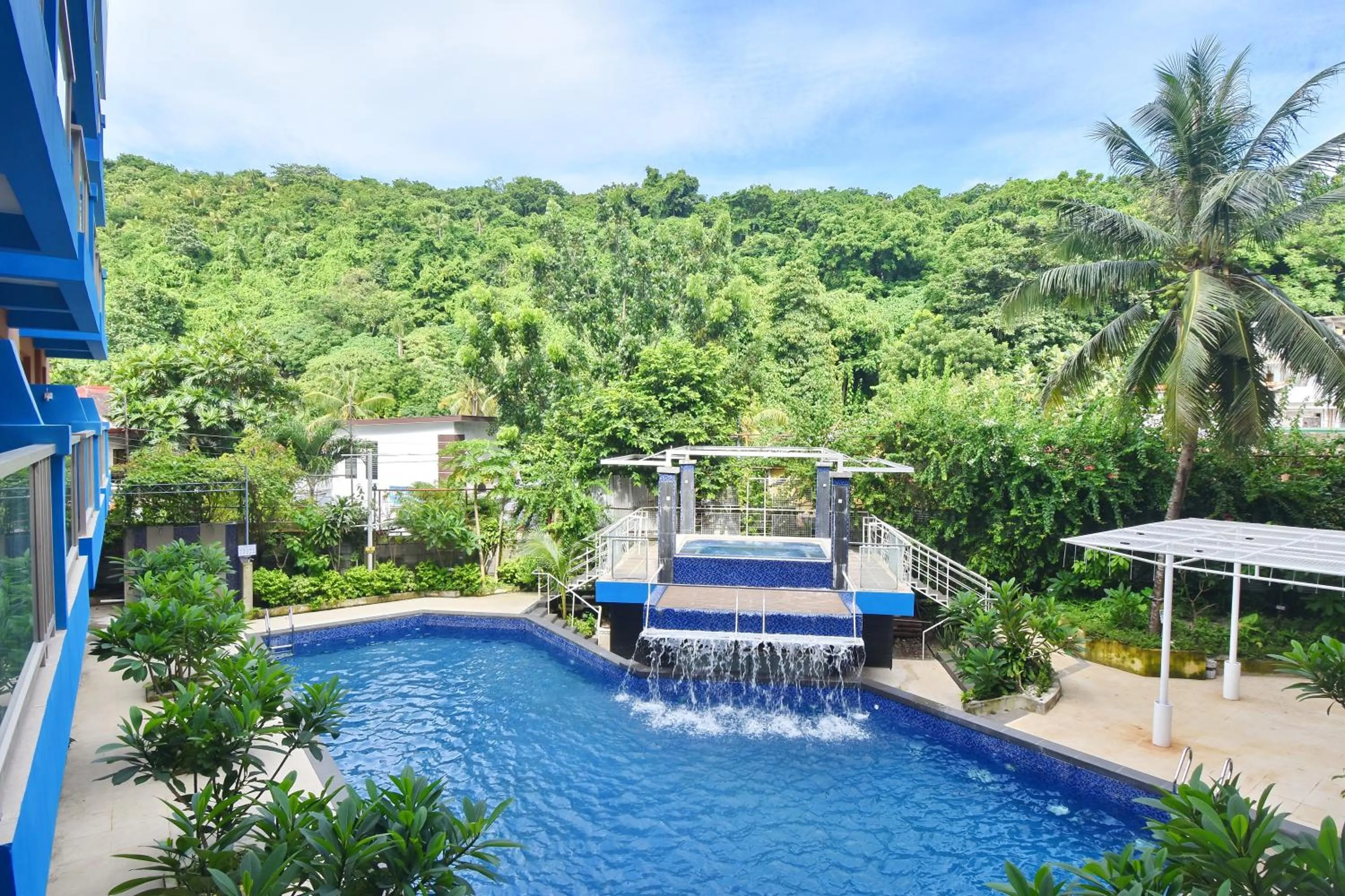Pool view in OSEIDON HOTEL BORACAY