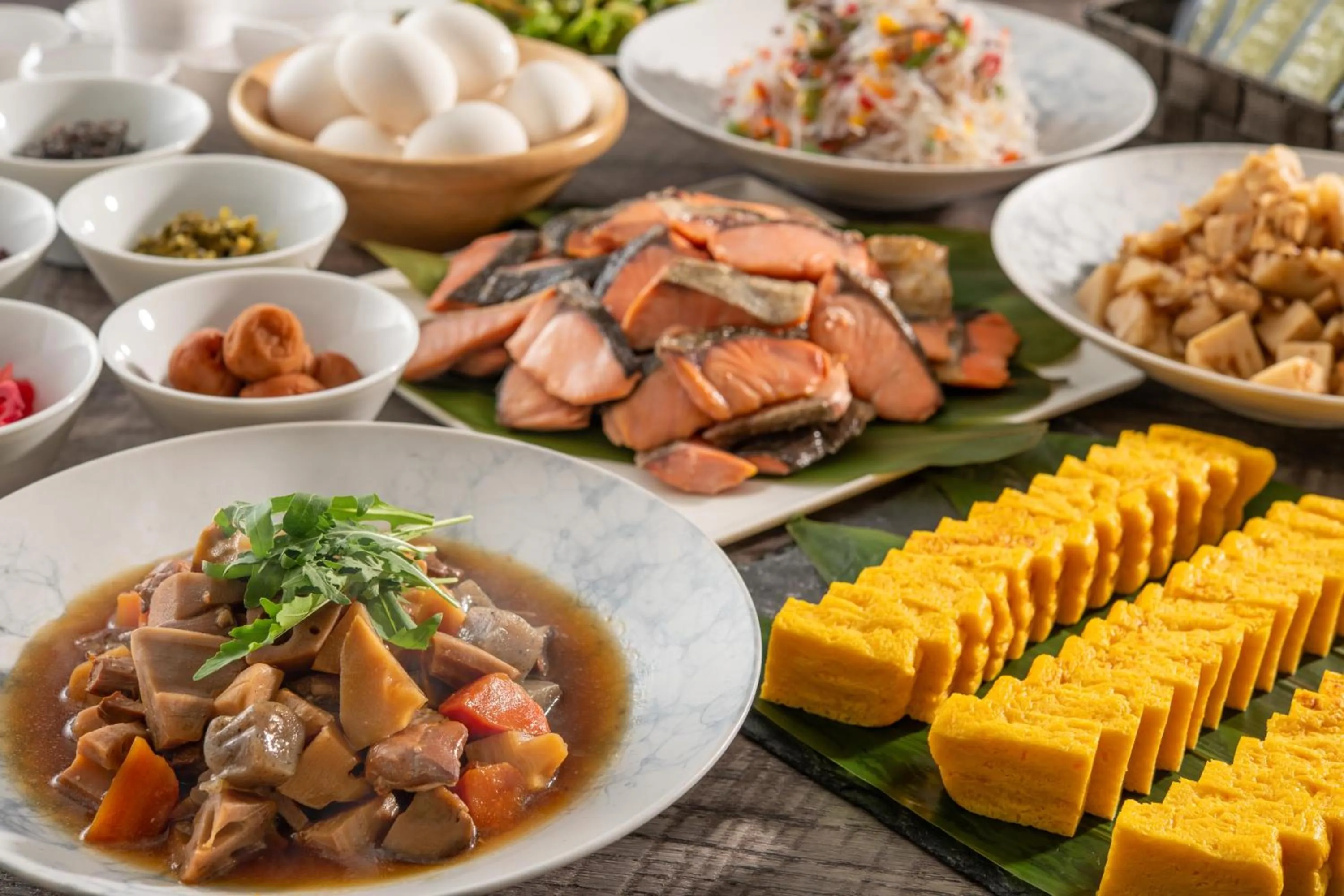 Breakfast in Hotel Mystays Gotanda Station