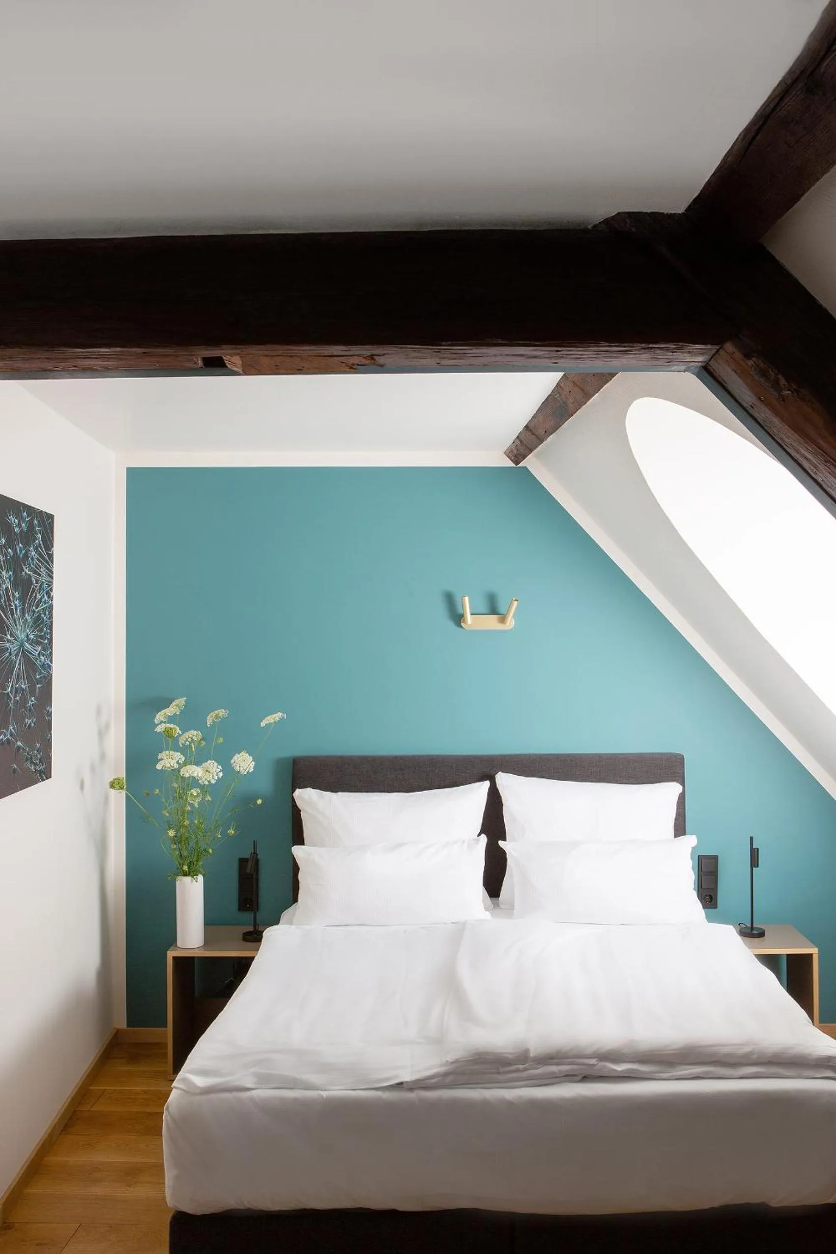 Bed in Hotel Kredell