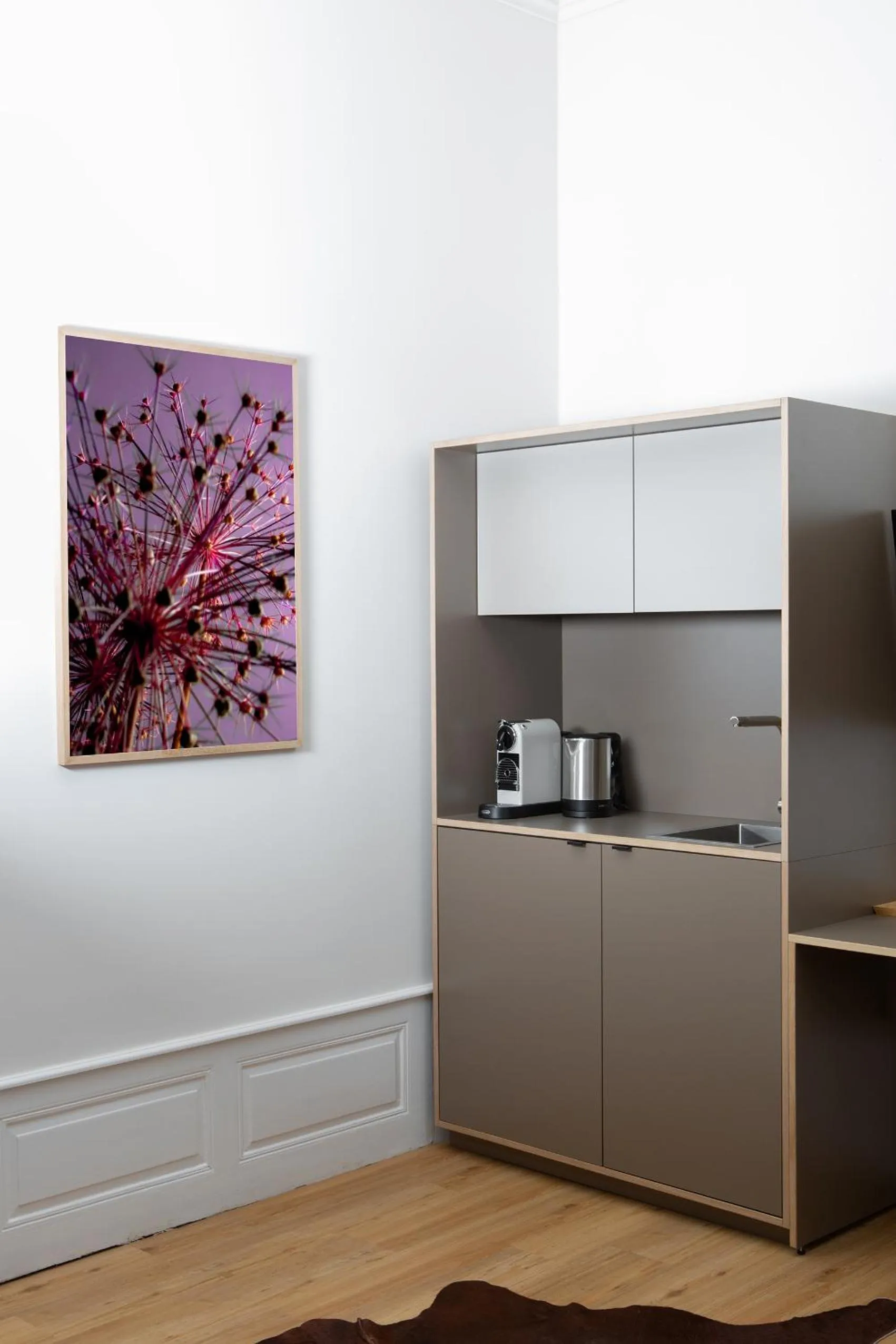 Kitchen or kitchenette in Hotel Kredell