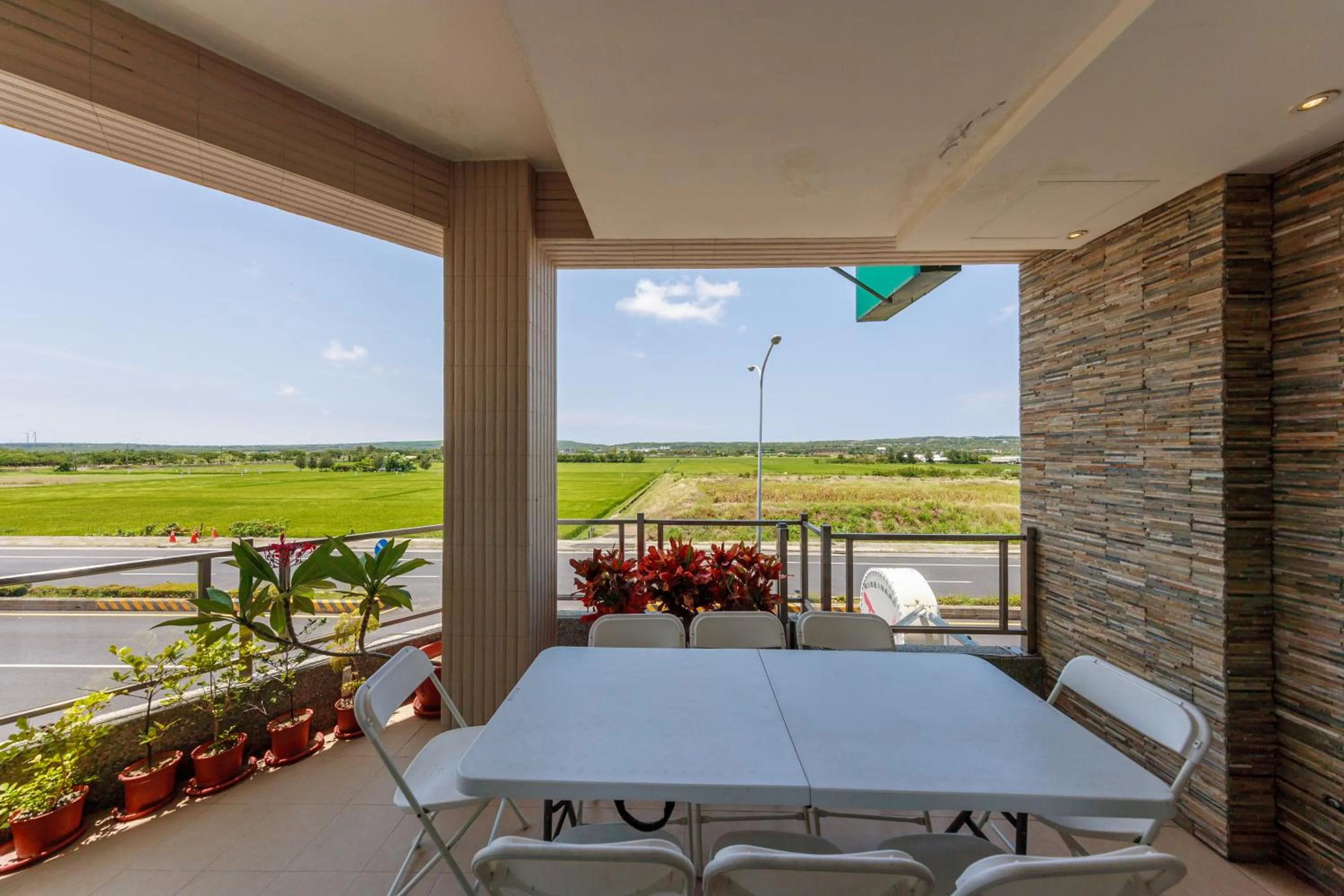 Balcony/Terrace in Green Yard B&B