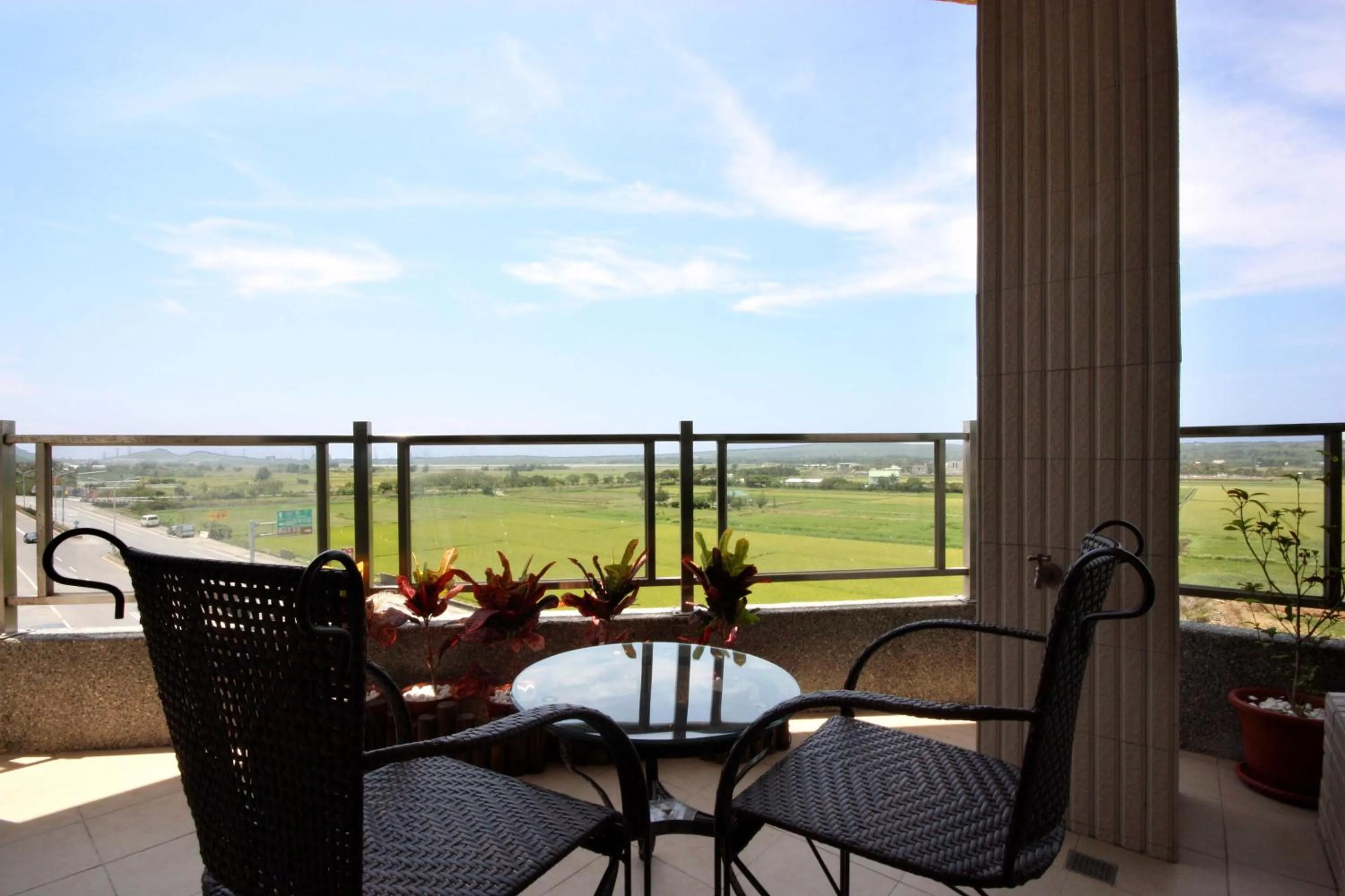 Balcony/Terrace in Green Yard B&B