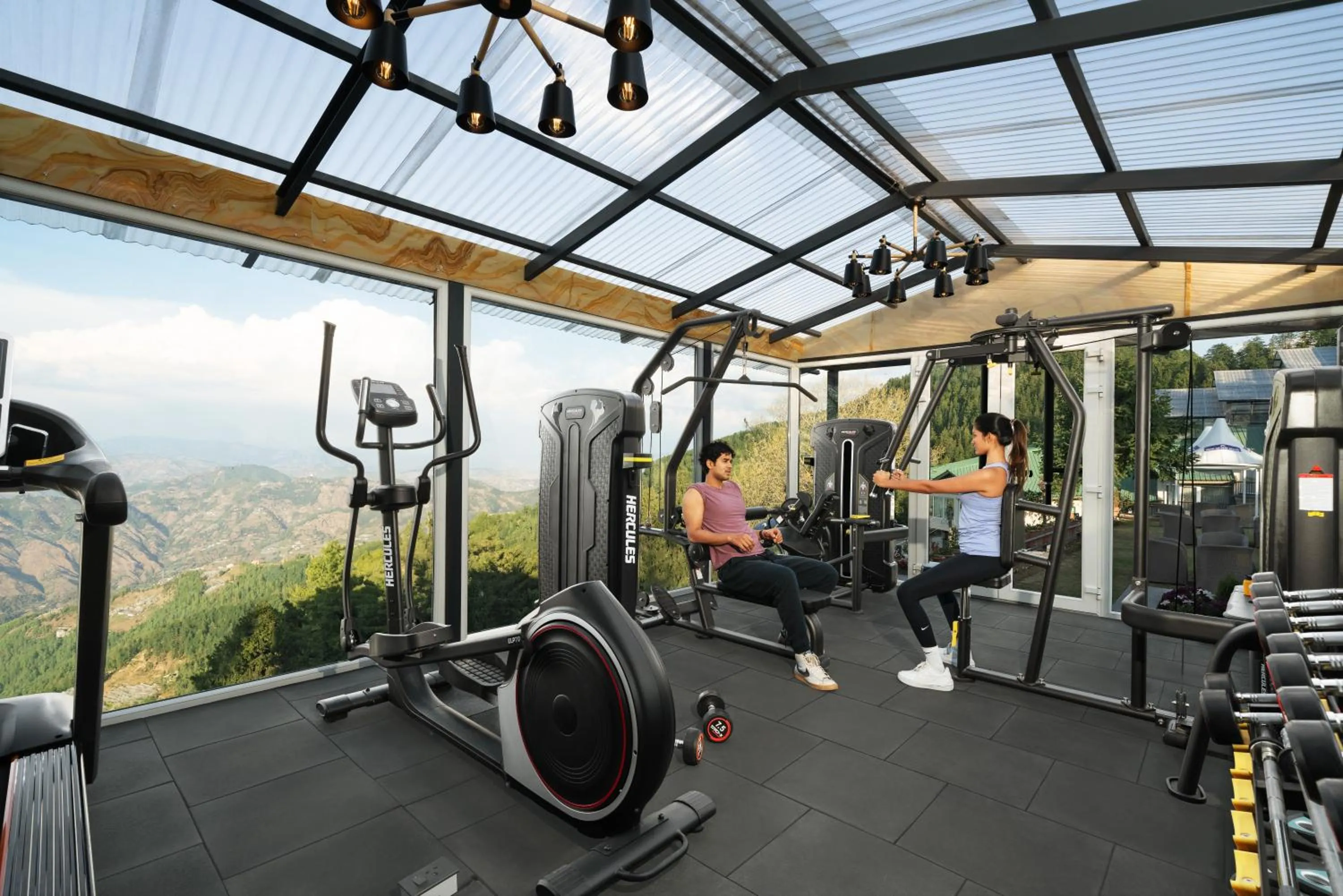 Fitness centre/facilities in Kufri Heritage Resort & Spa