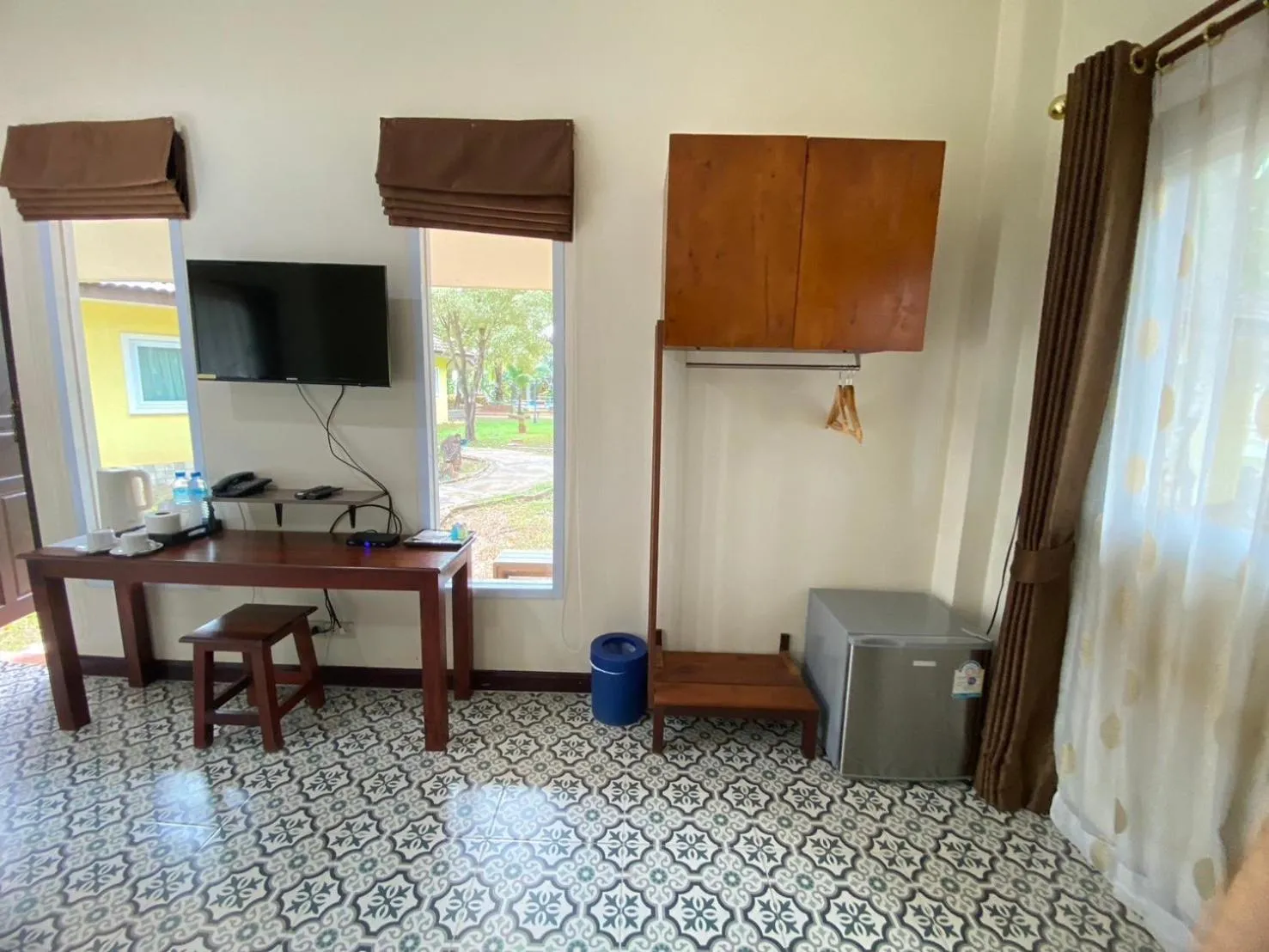 Seating area in Park & Pool Resort