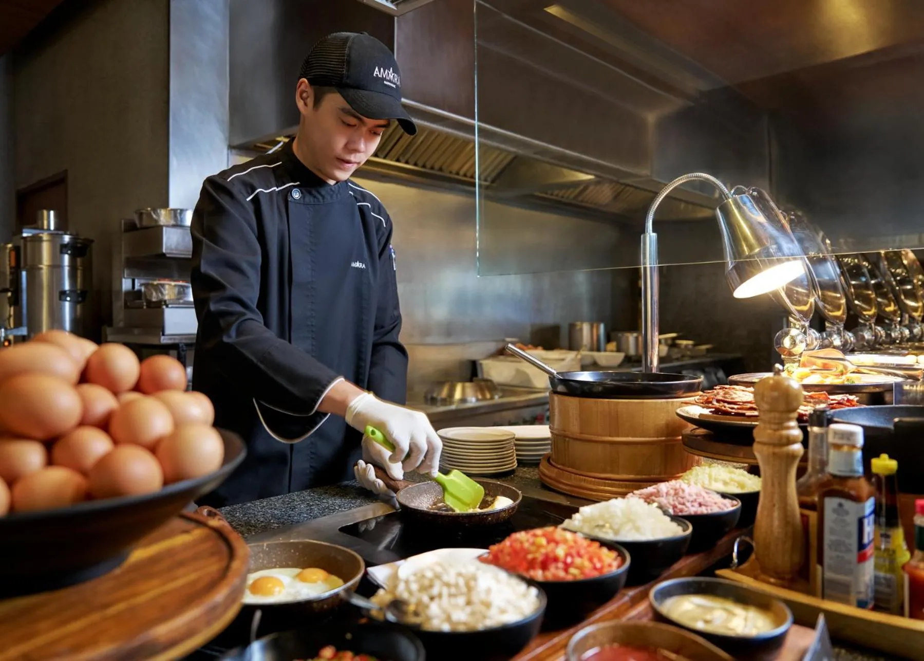 Restaurant/places to eat in Amara Bangkok Hotel