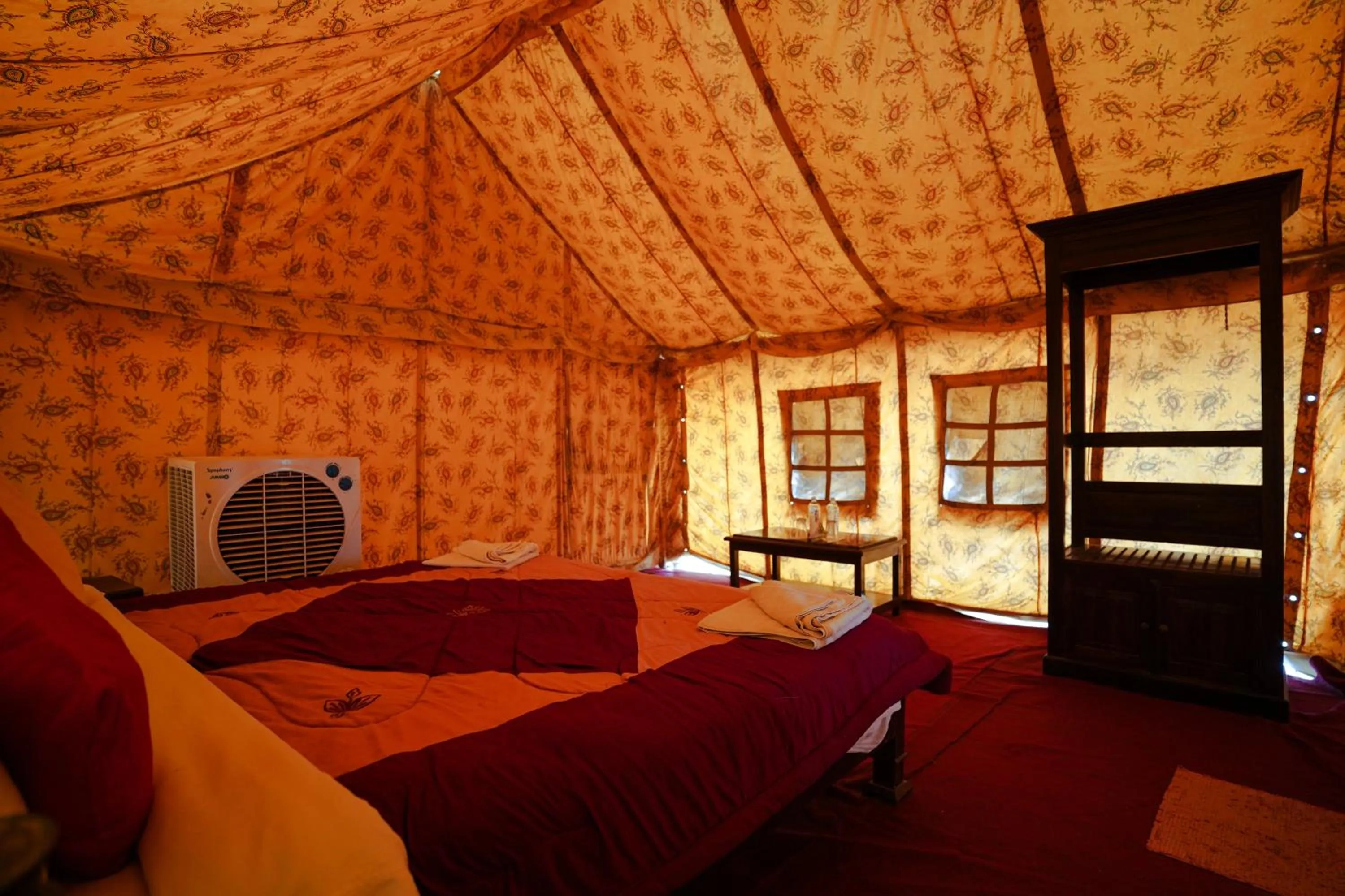 Bed in Prince Desert Camp