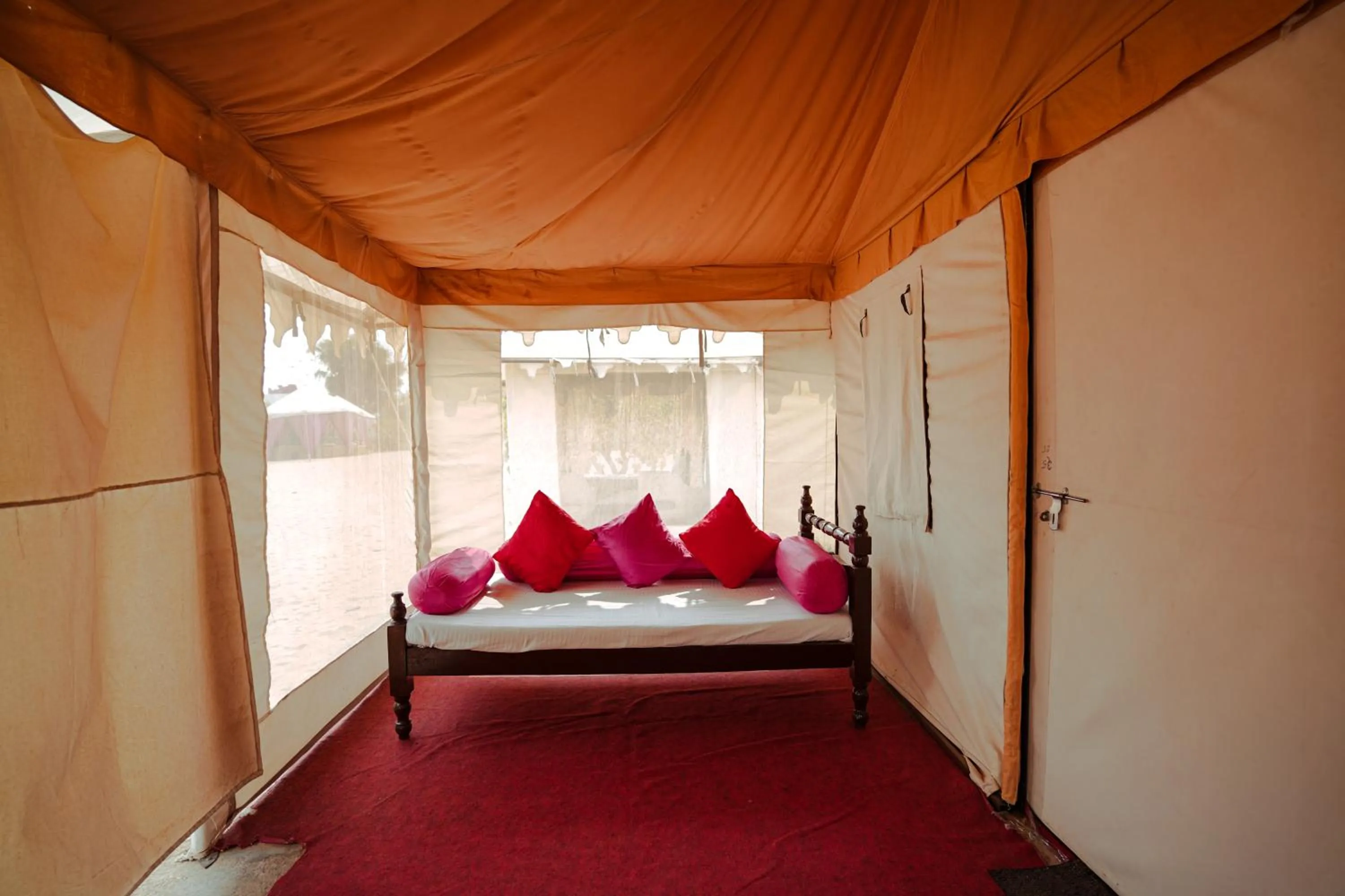 Bed in Prince Desert Camp